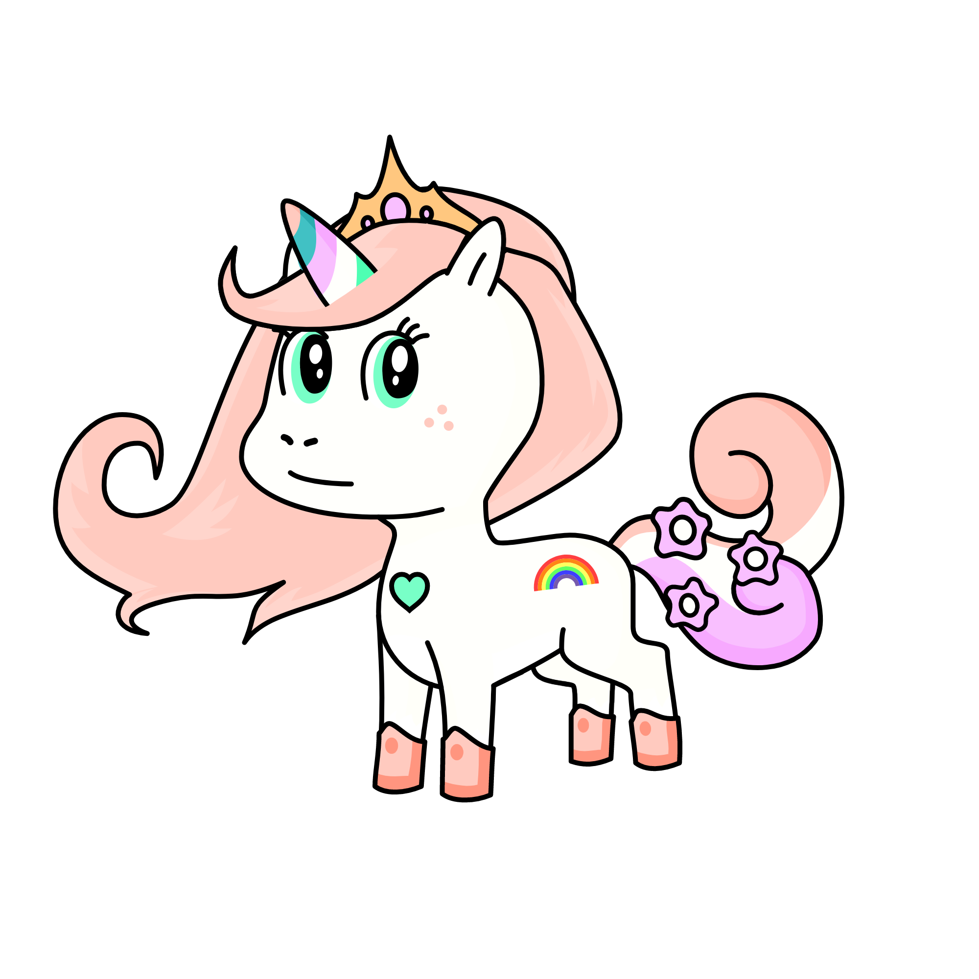 Magnolia Star, the unicorn