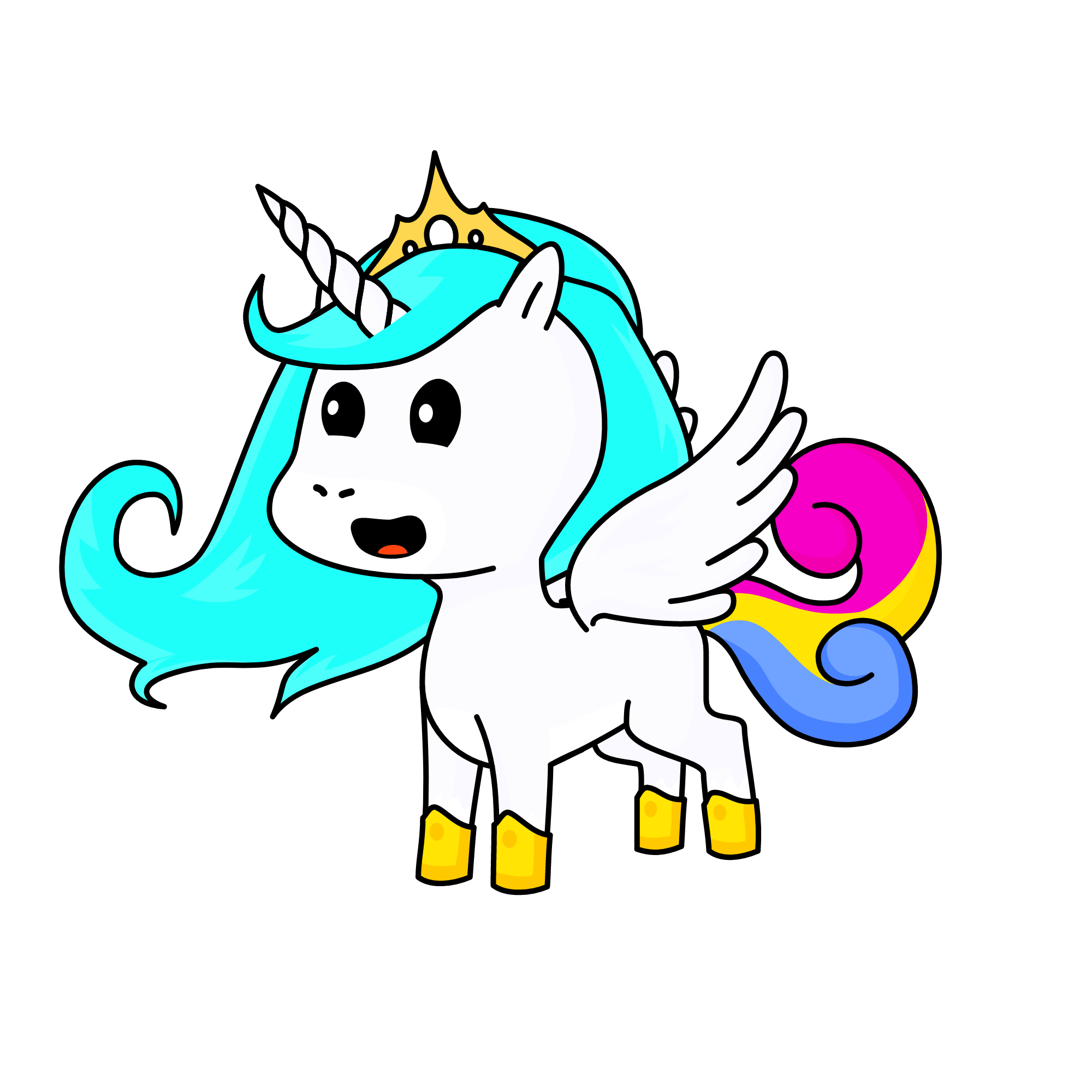 Princess Celestia, the unicorn