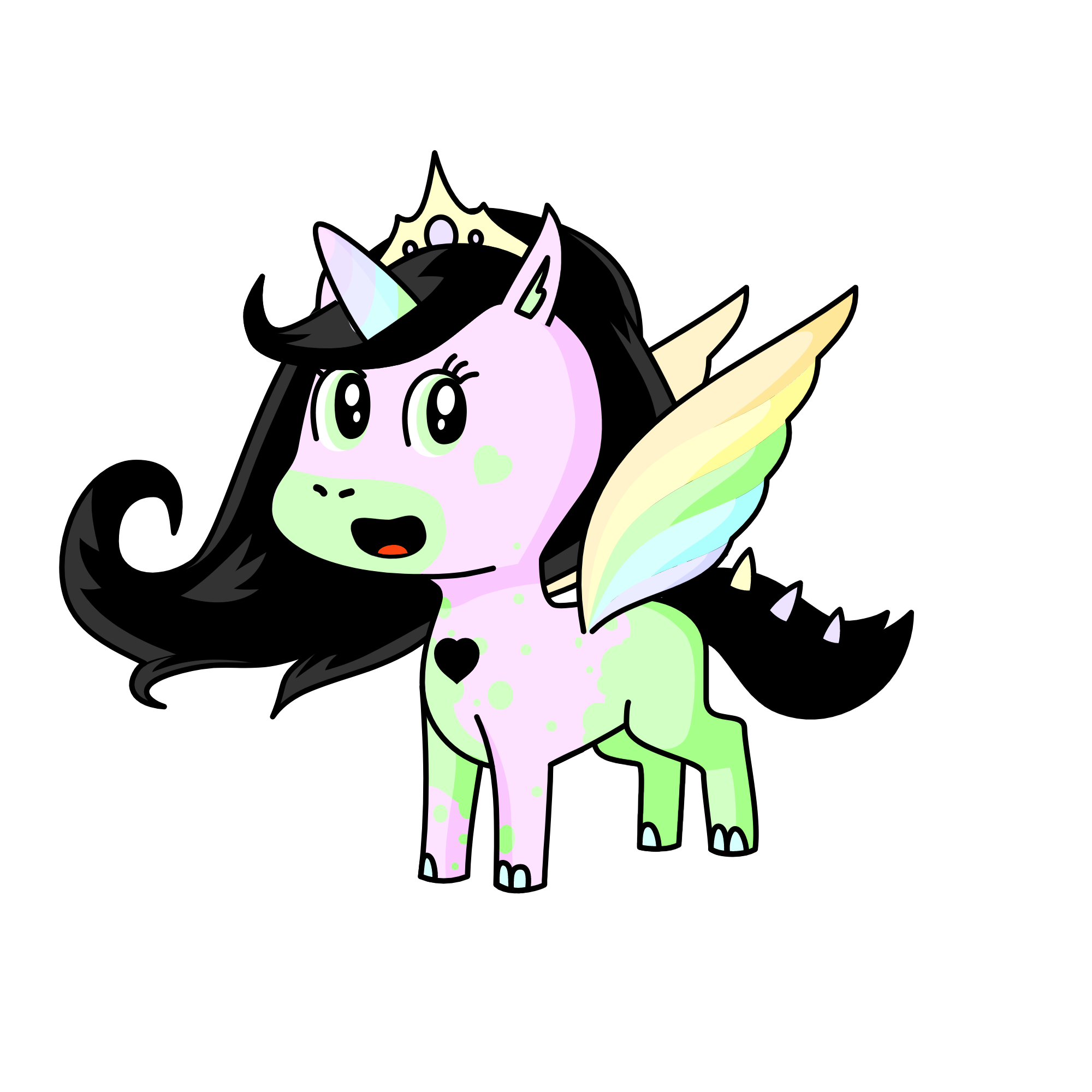 Bright for any one who has had or have pet rabbits :), the unicorn