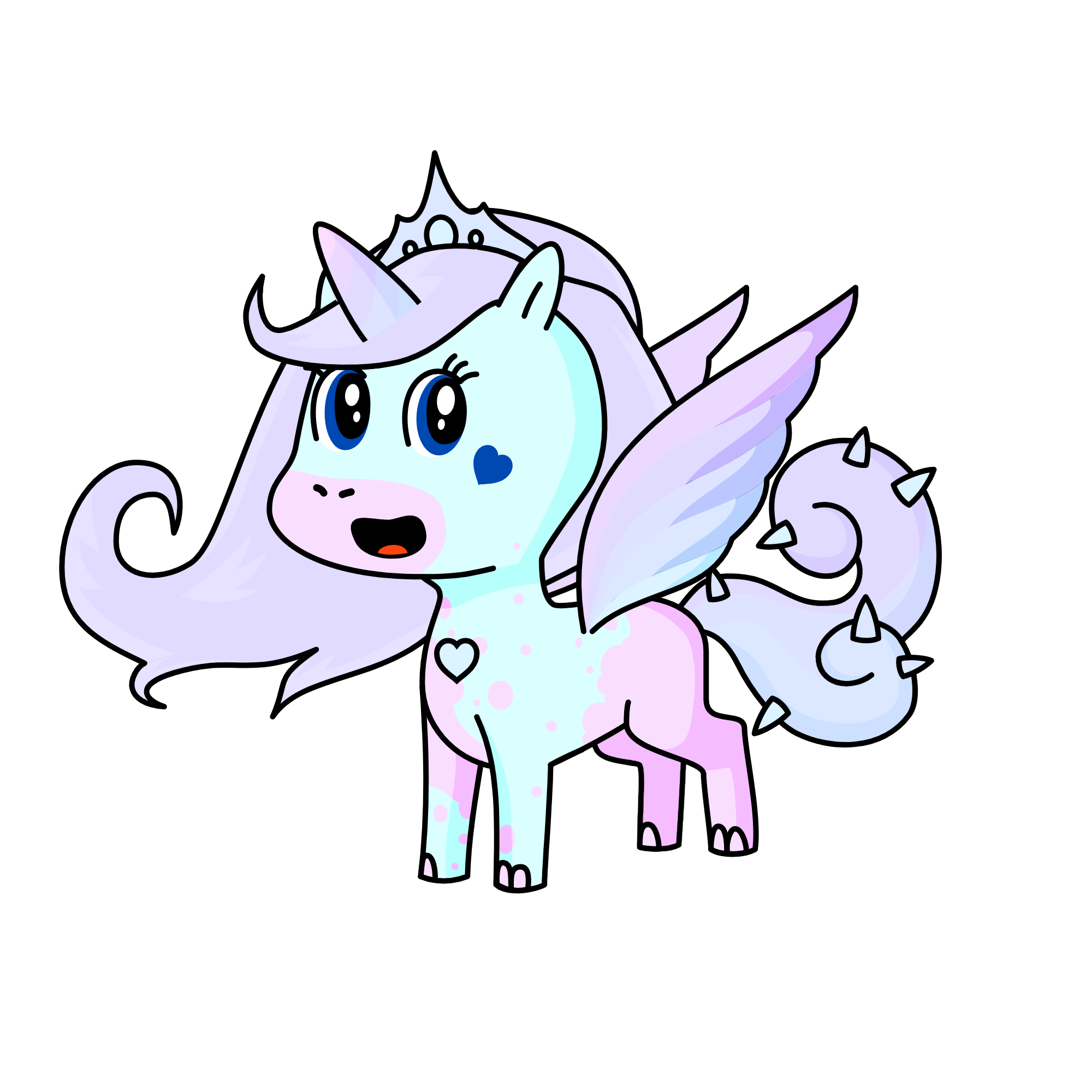 Glimmer, the unicorn