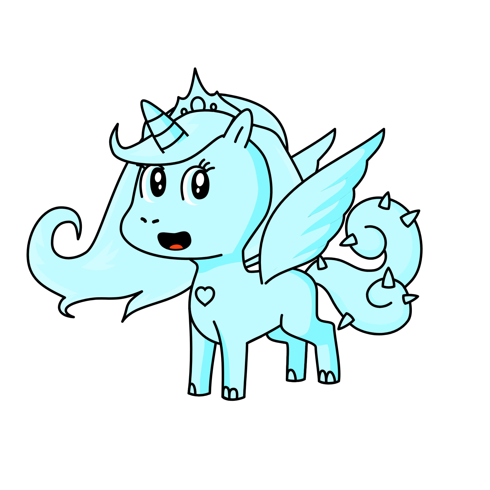 this is how much i love this color, the unicorn