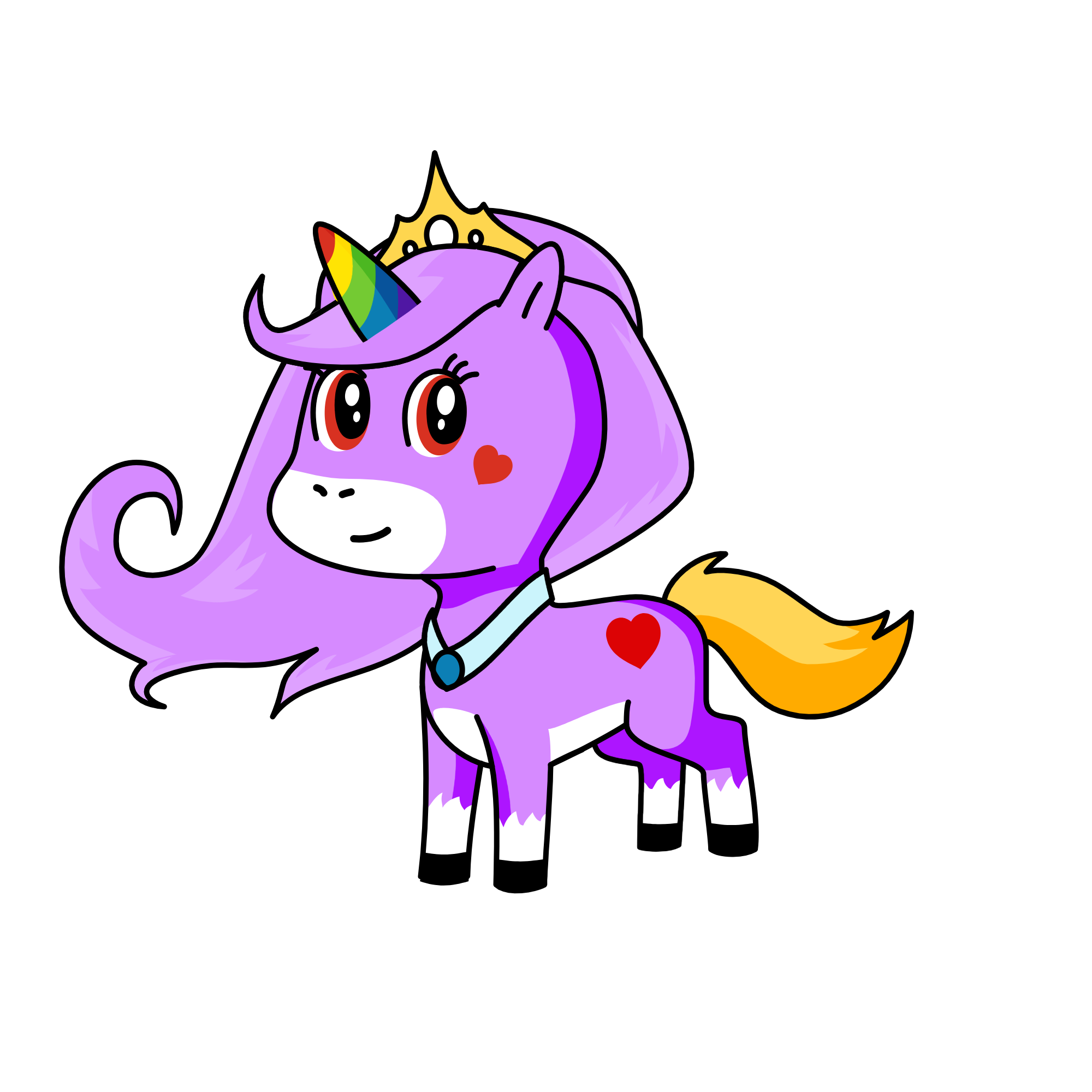 Iris, the unicorn