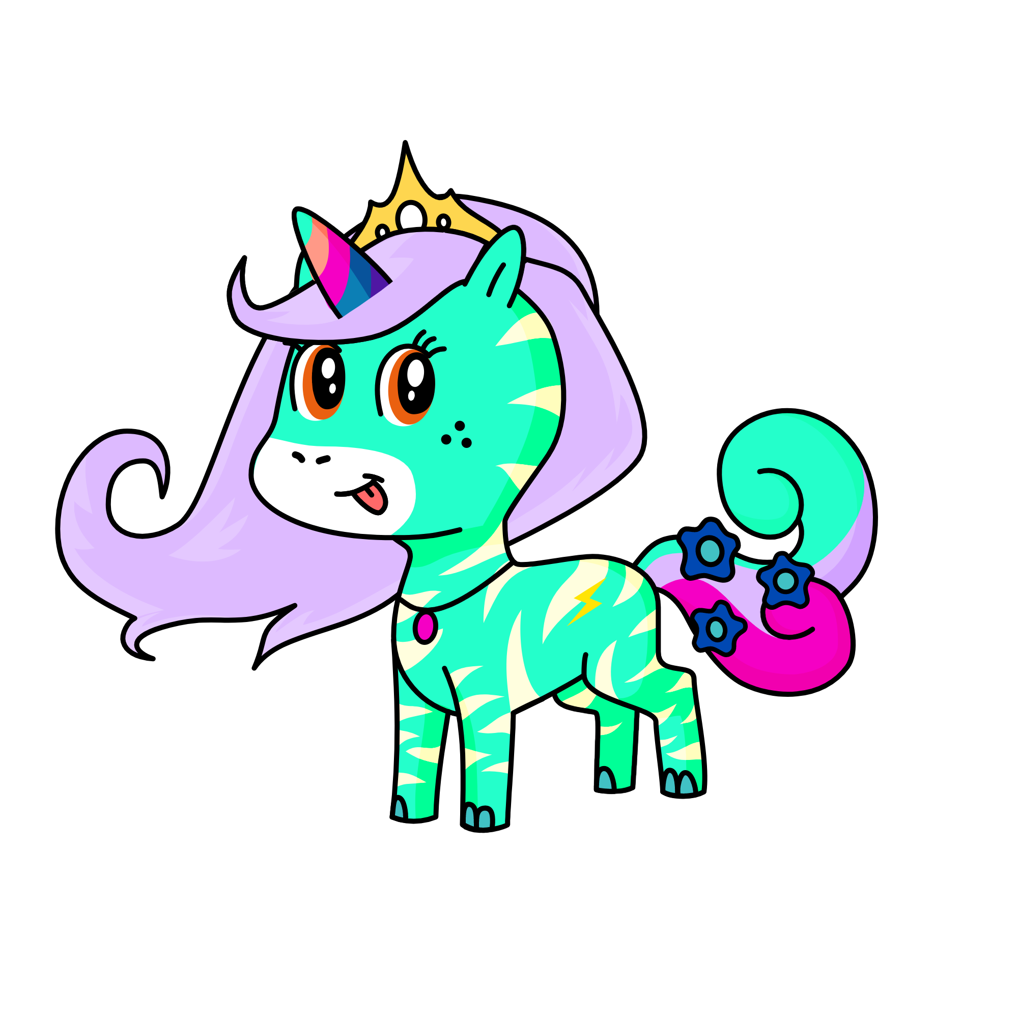 butterscotch, the unicorn