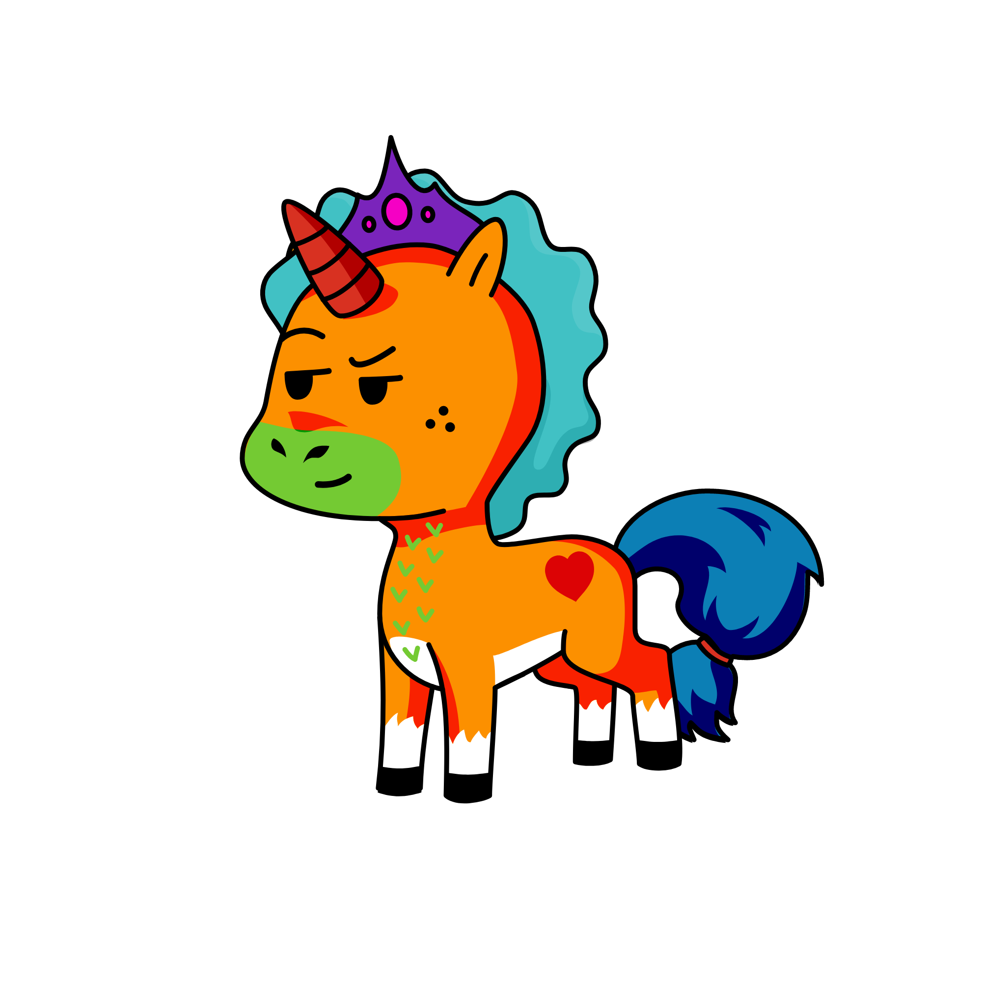 s, the unicorn