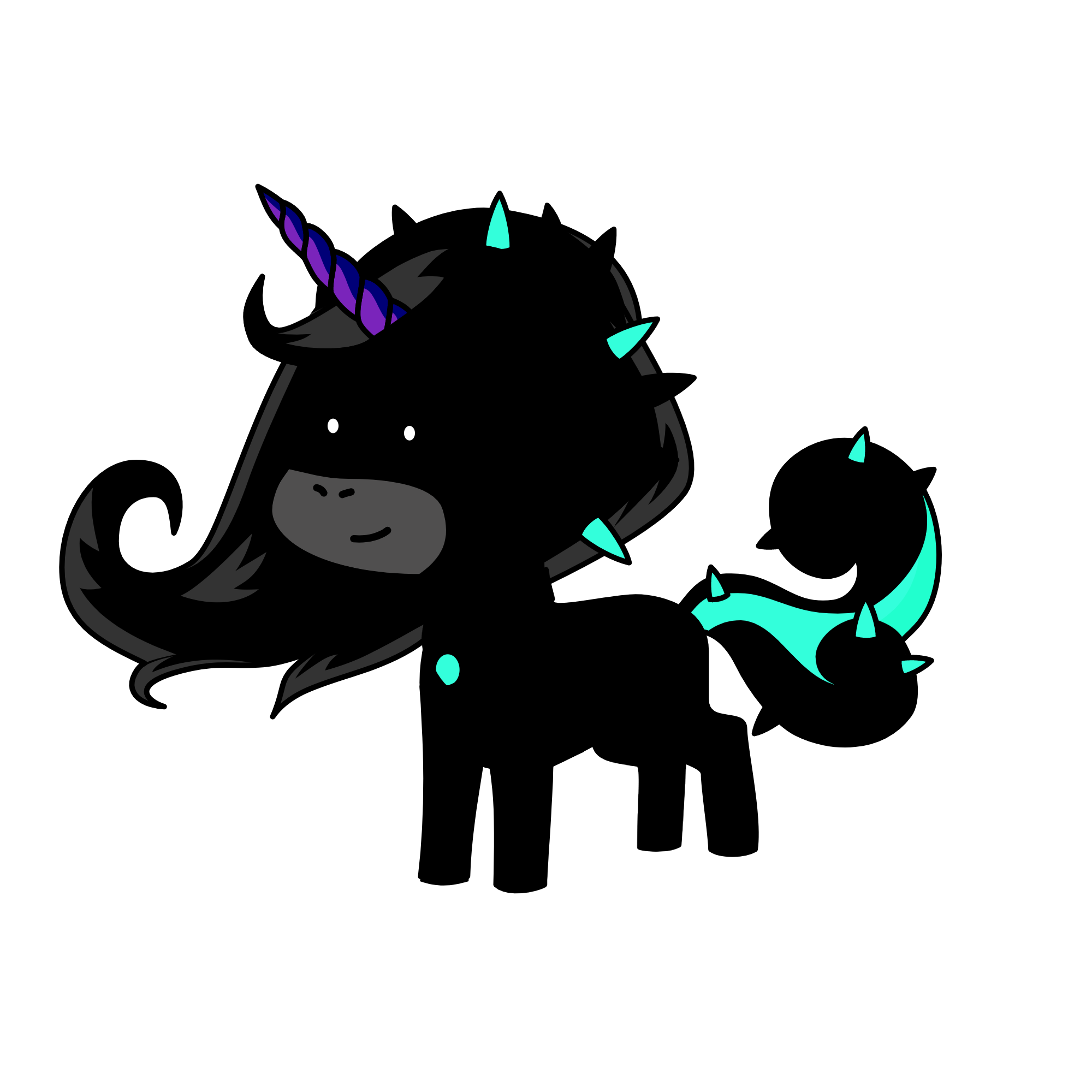 Say goodbye so nightmare will begin, the unicorn