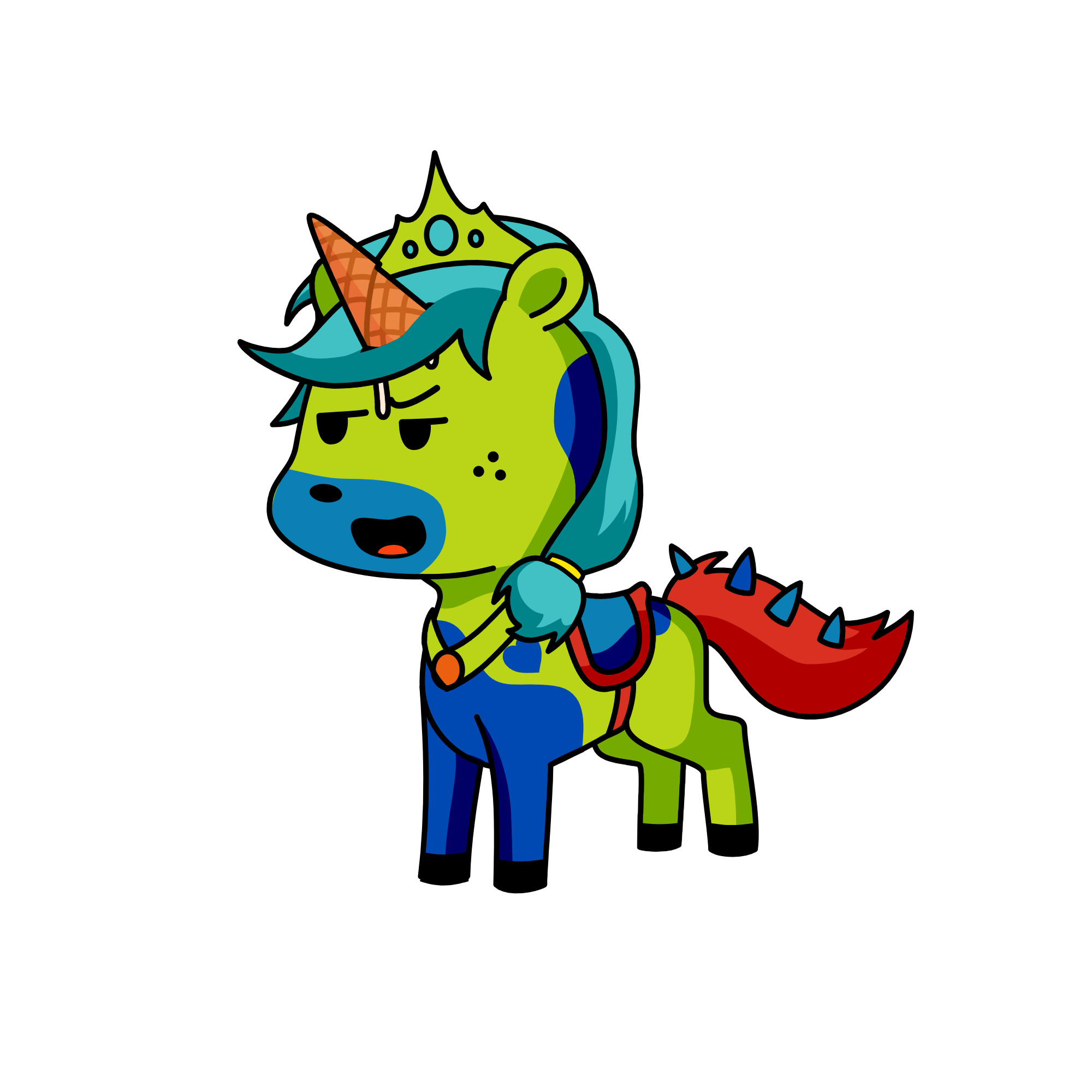 Weirdo, the unicorn