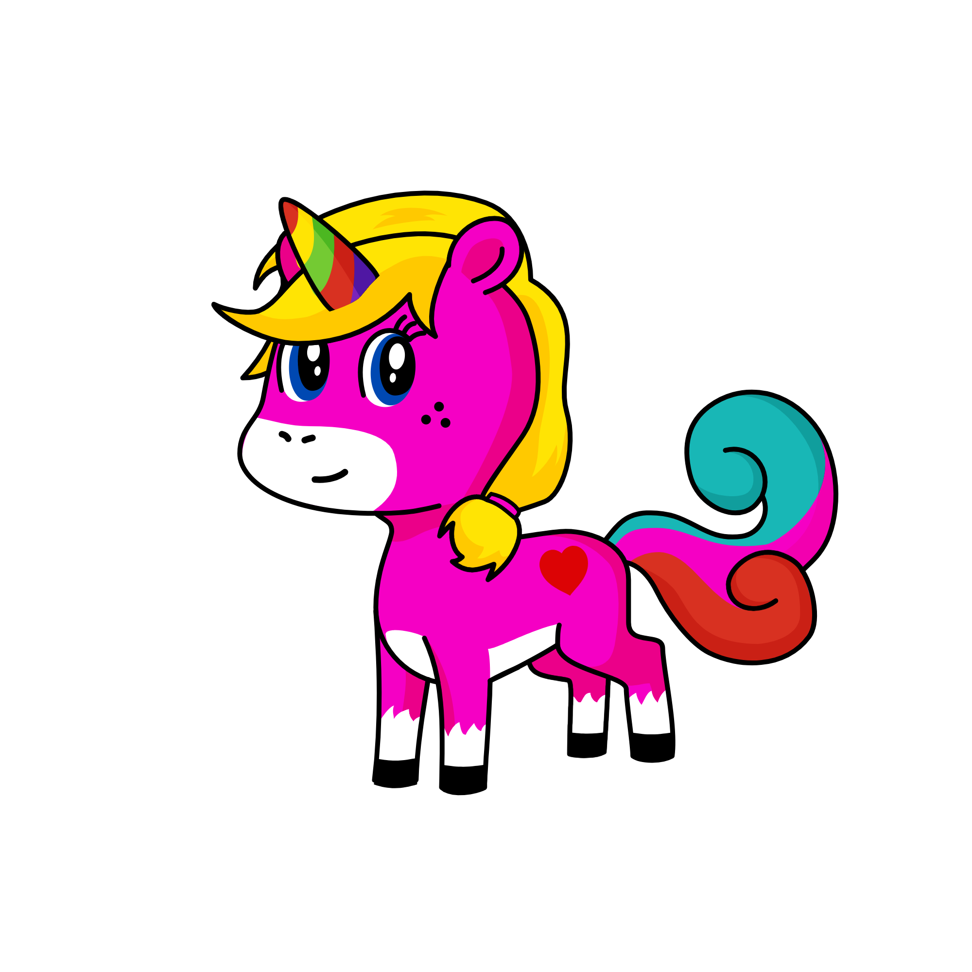 Princess Ariel , the unicorn