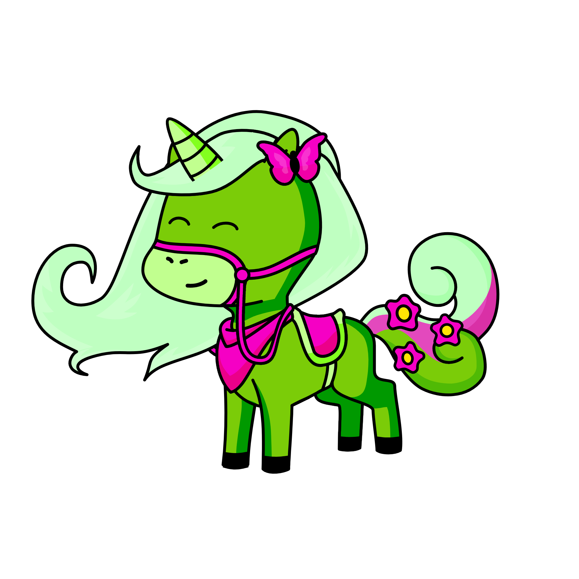 Ivy, the unicorn