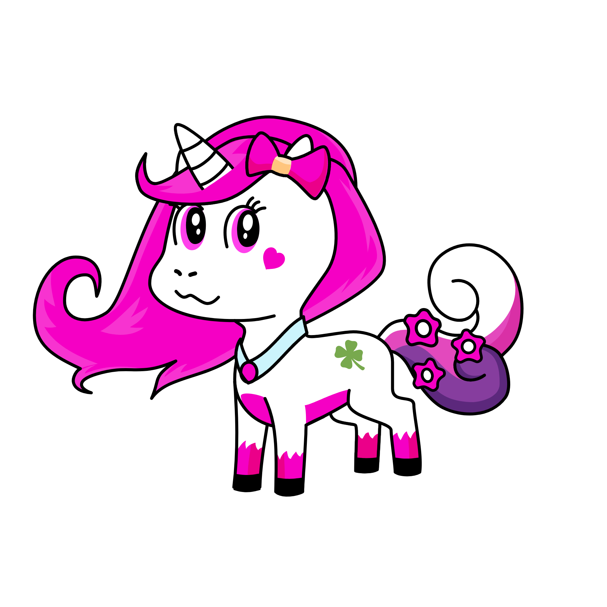 petal, the unicorn