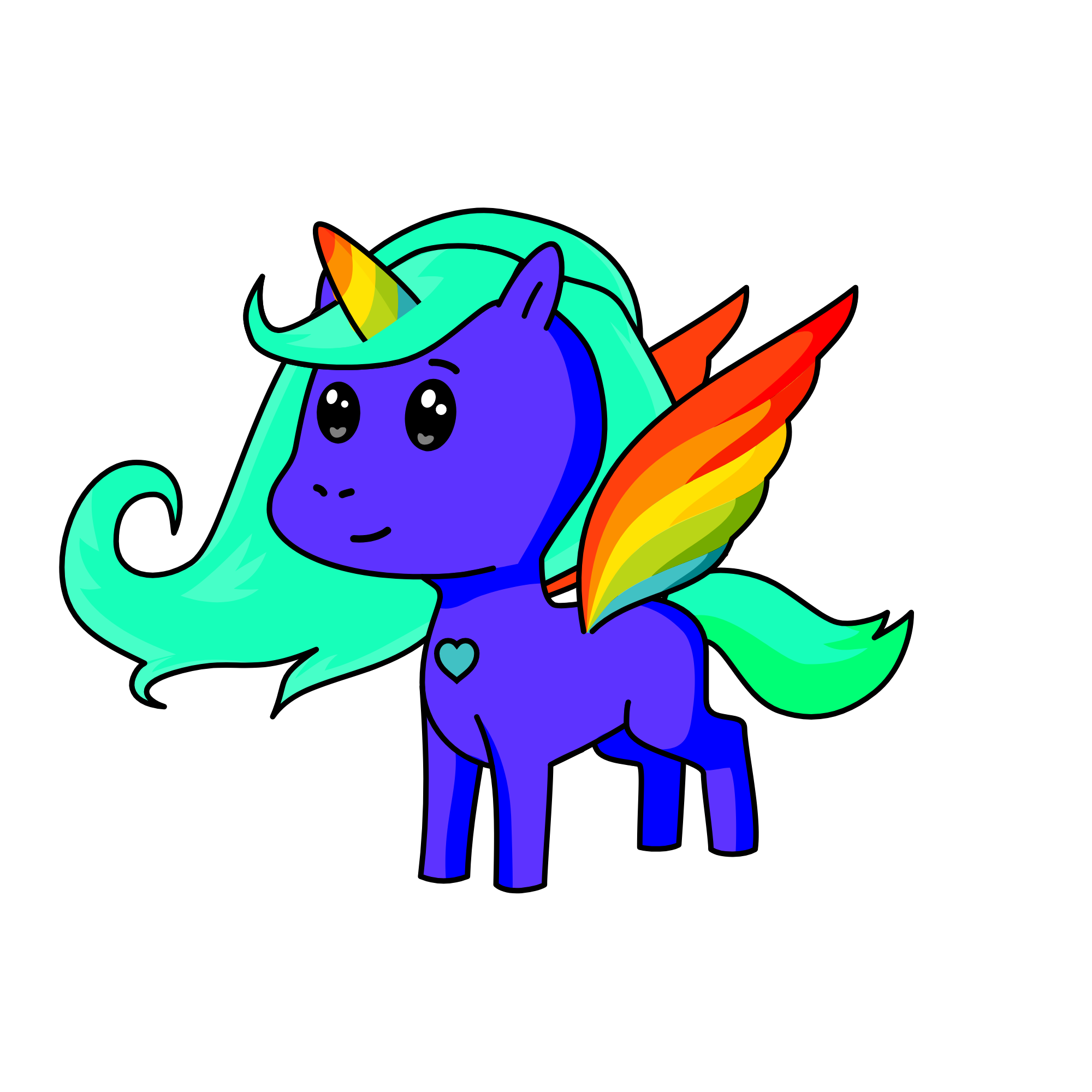 Raina, the unicorn