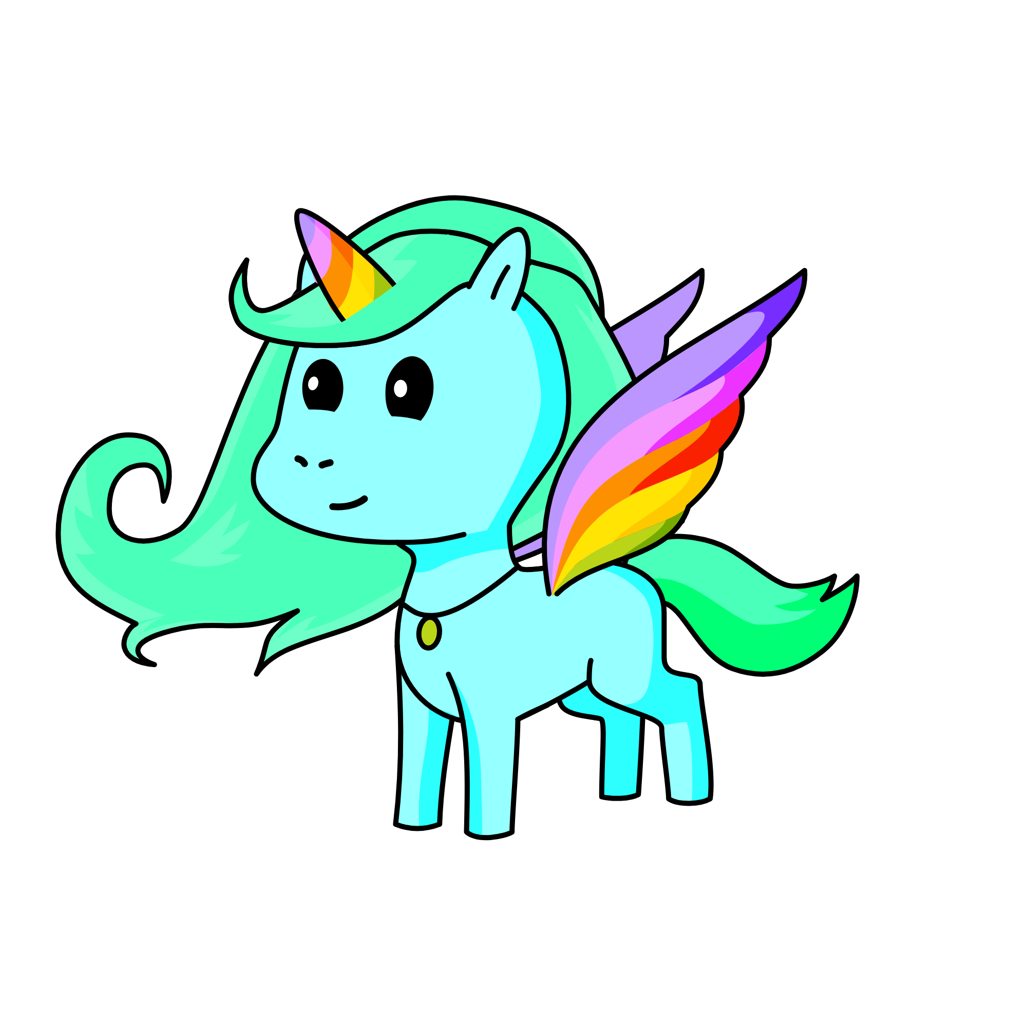 Parma, the unicorn