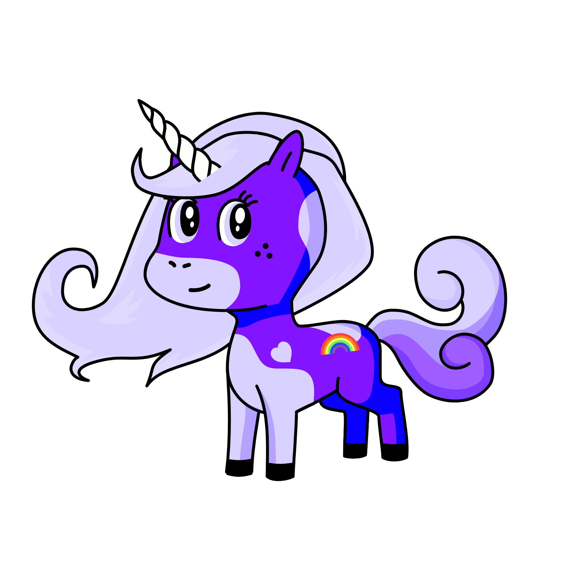 lilac, the unicorn