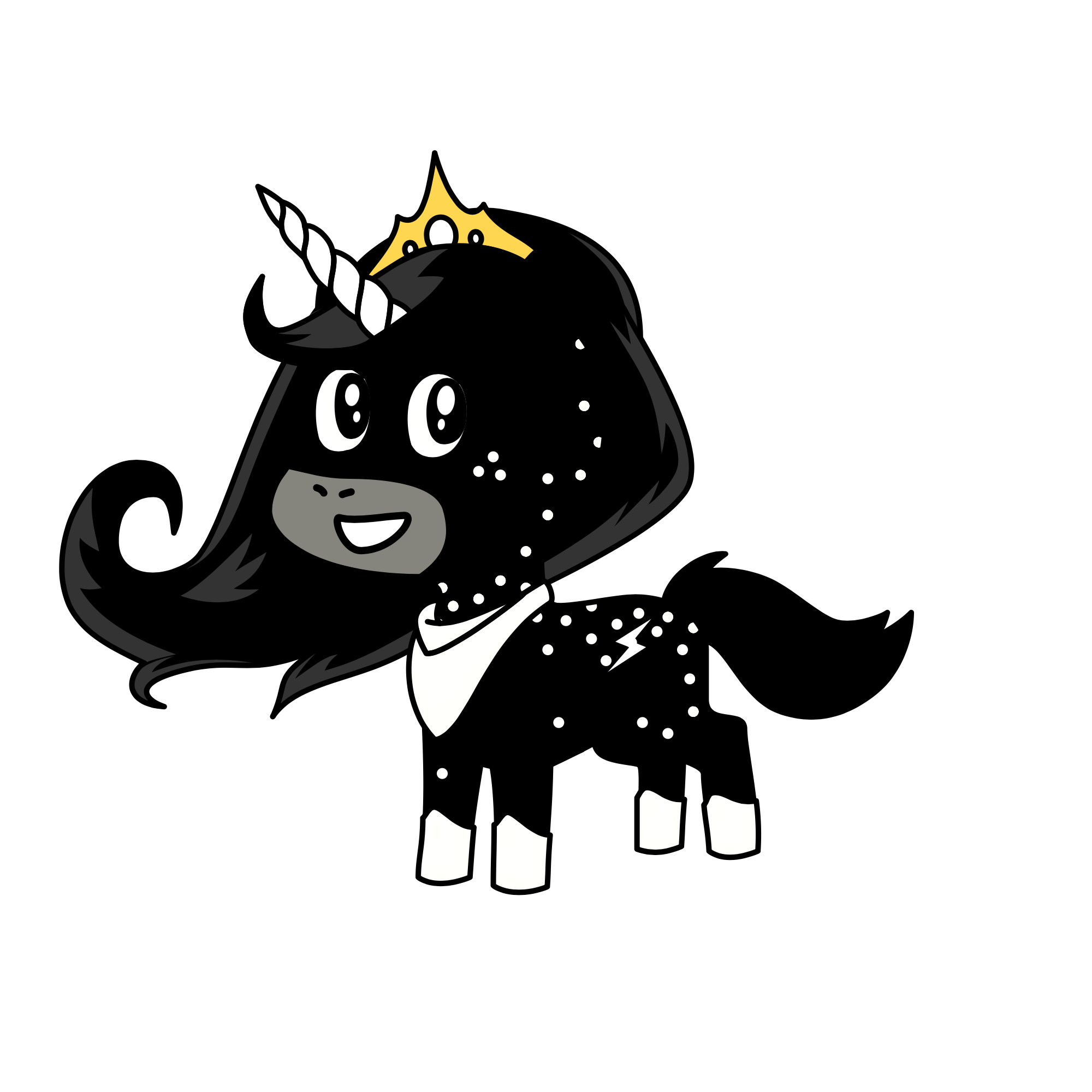 Shadow, the unicorn