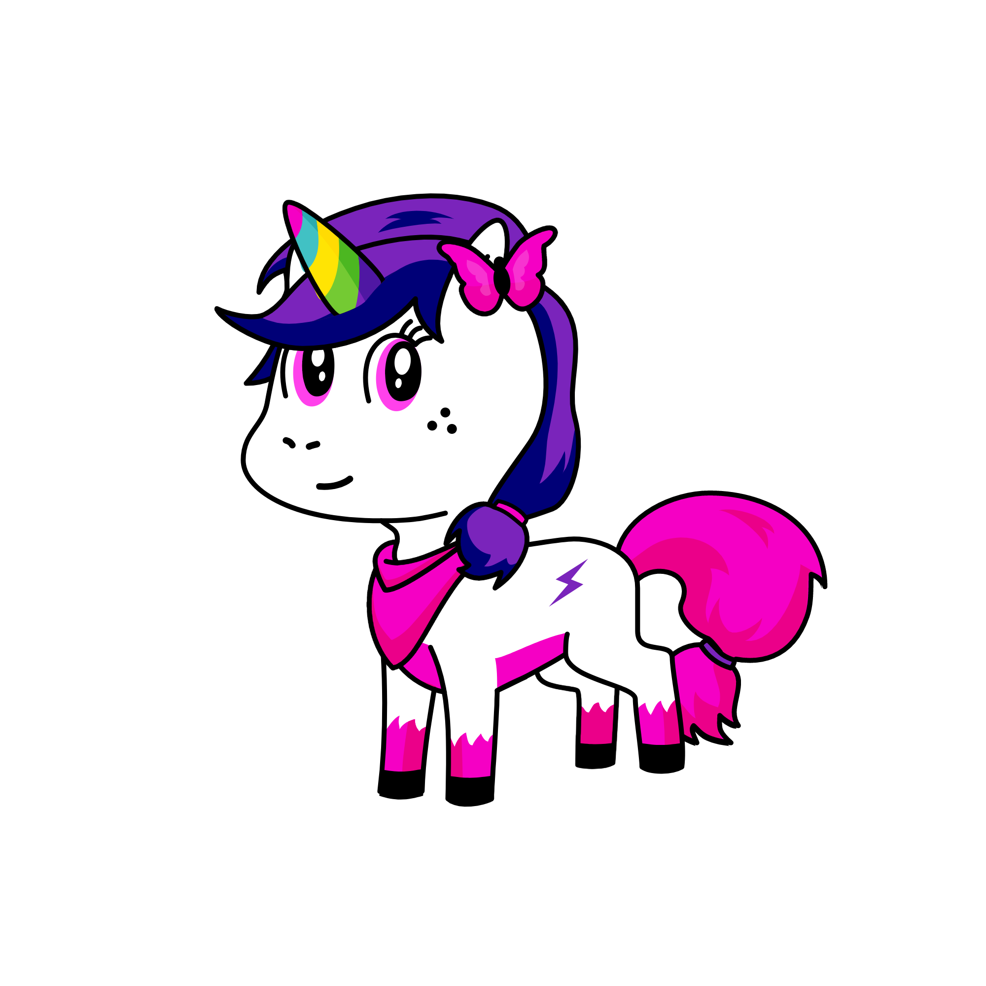 sparcel, the unicorn