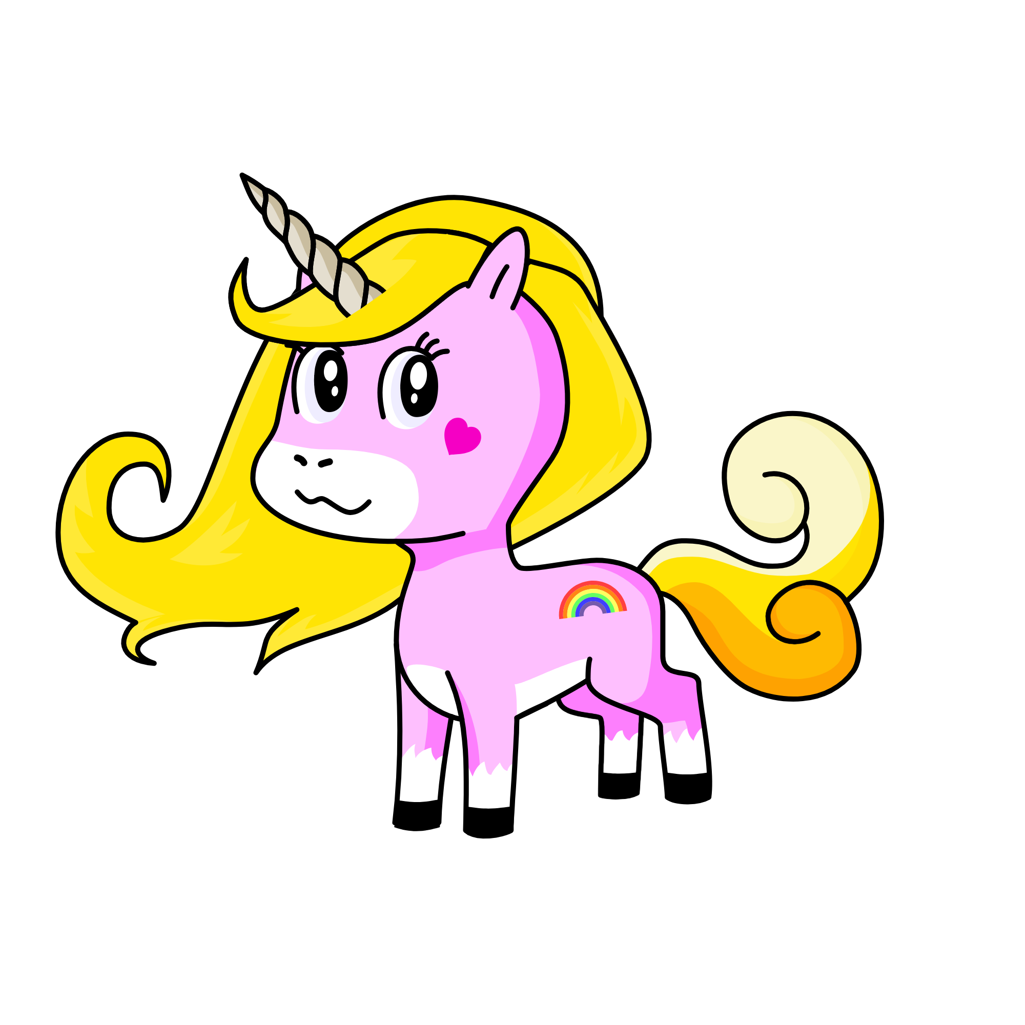 Arina, the unicorn