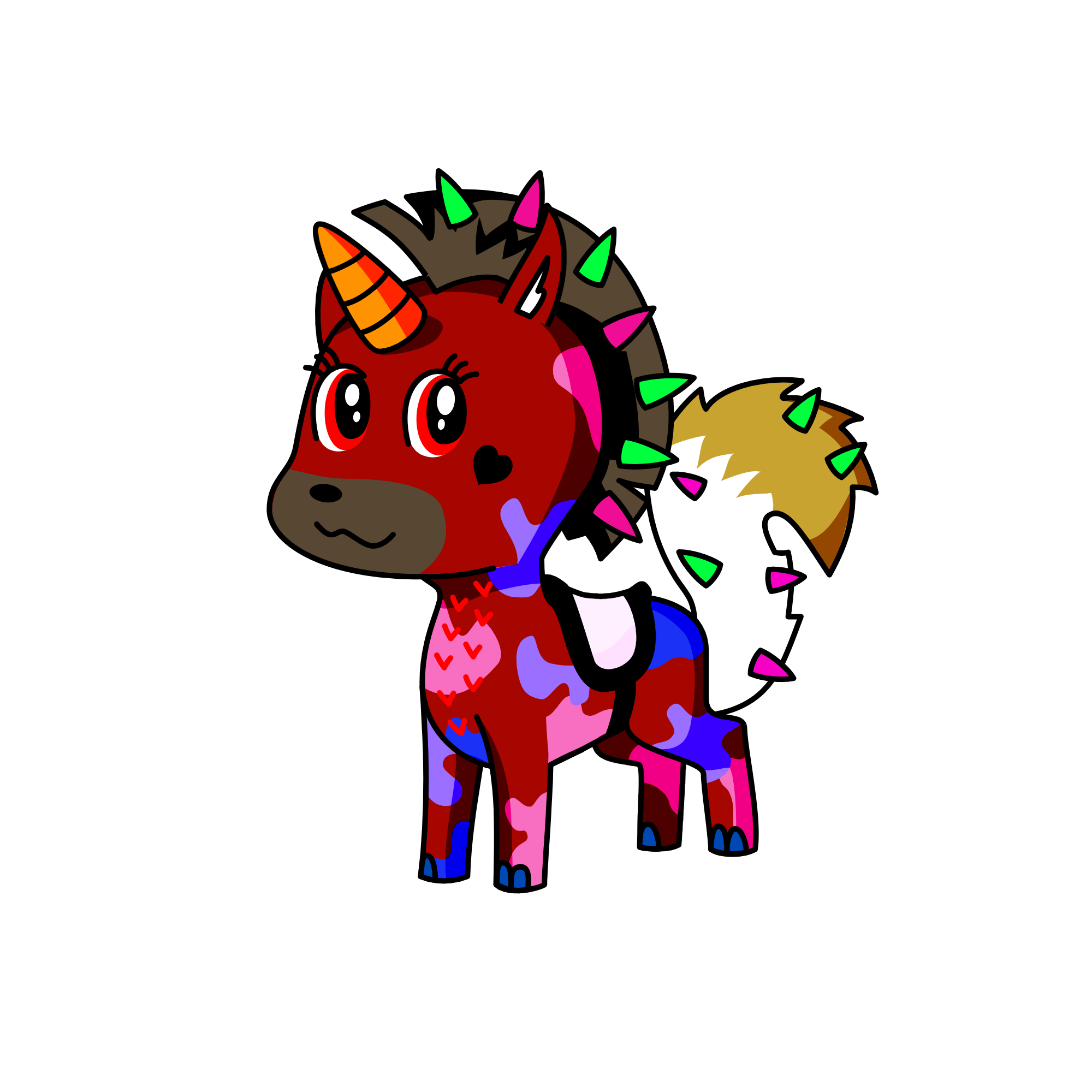 porongauwuw, the unicorn