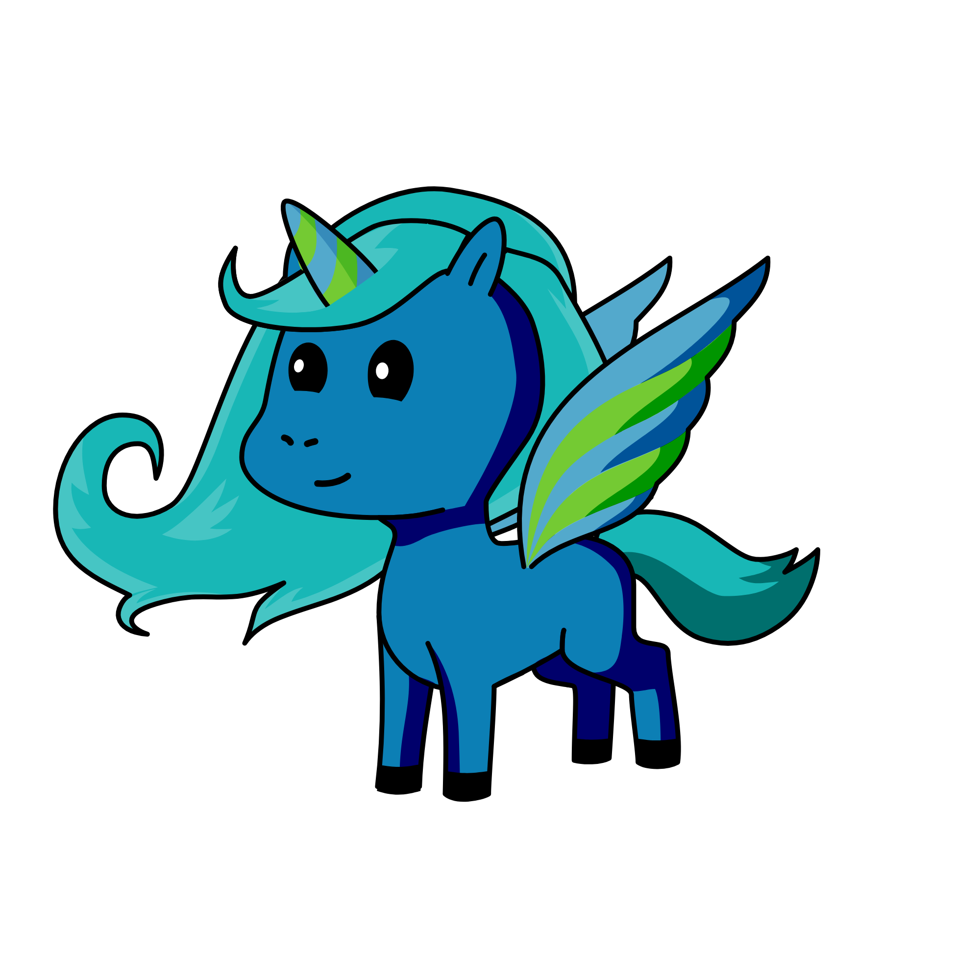 Pond, the unicorn