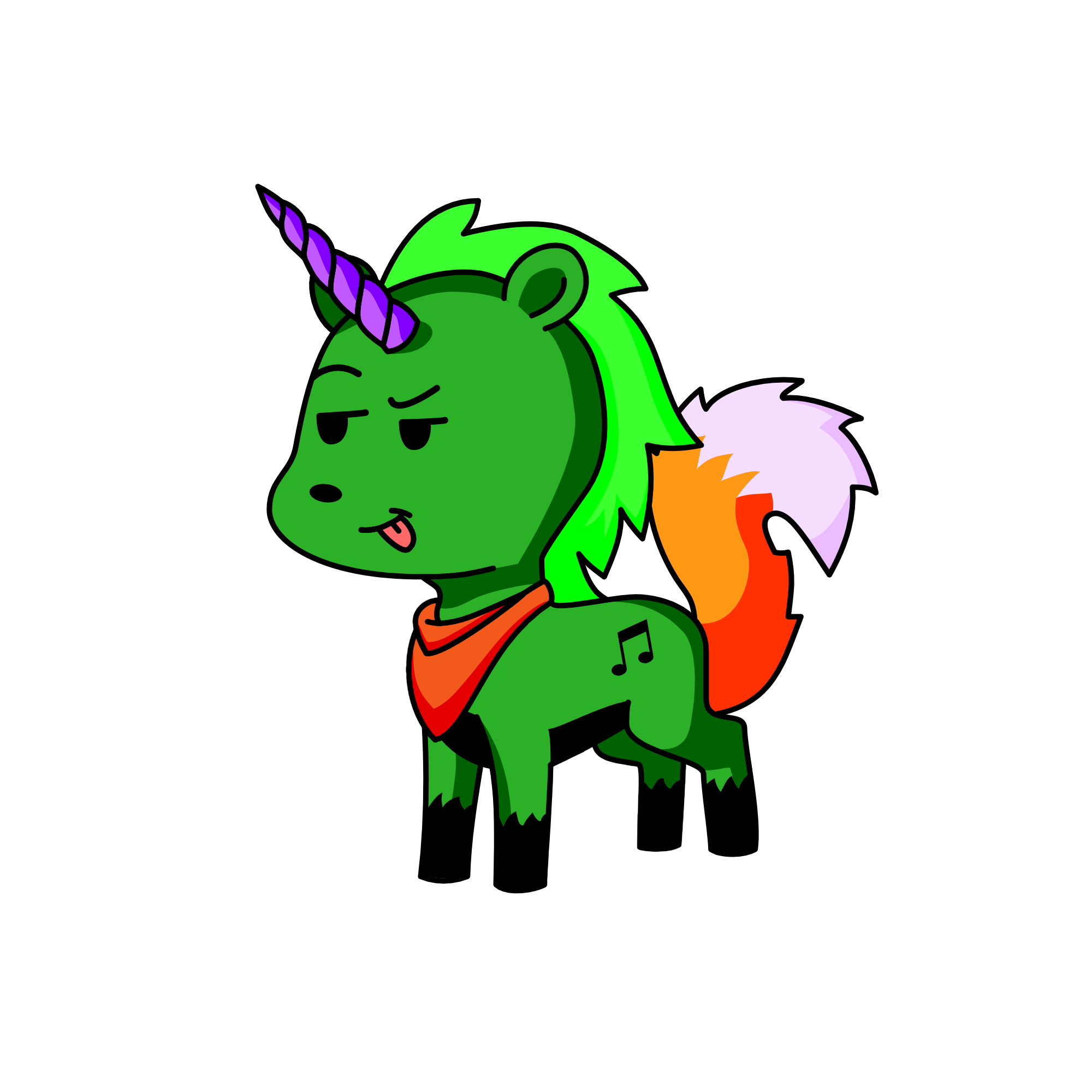 PUPERCORN, the unicorn