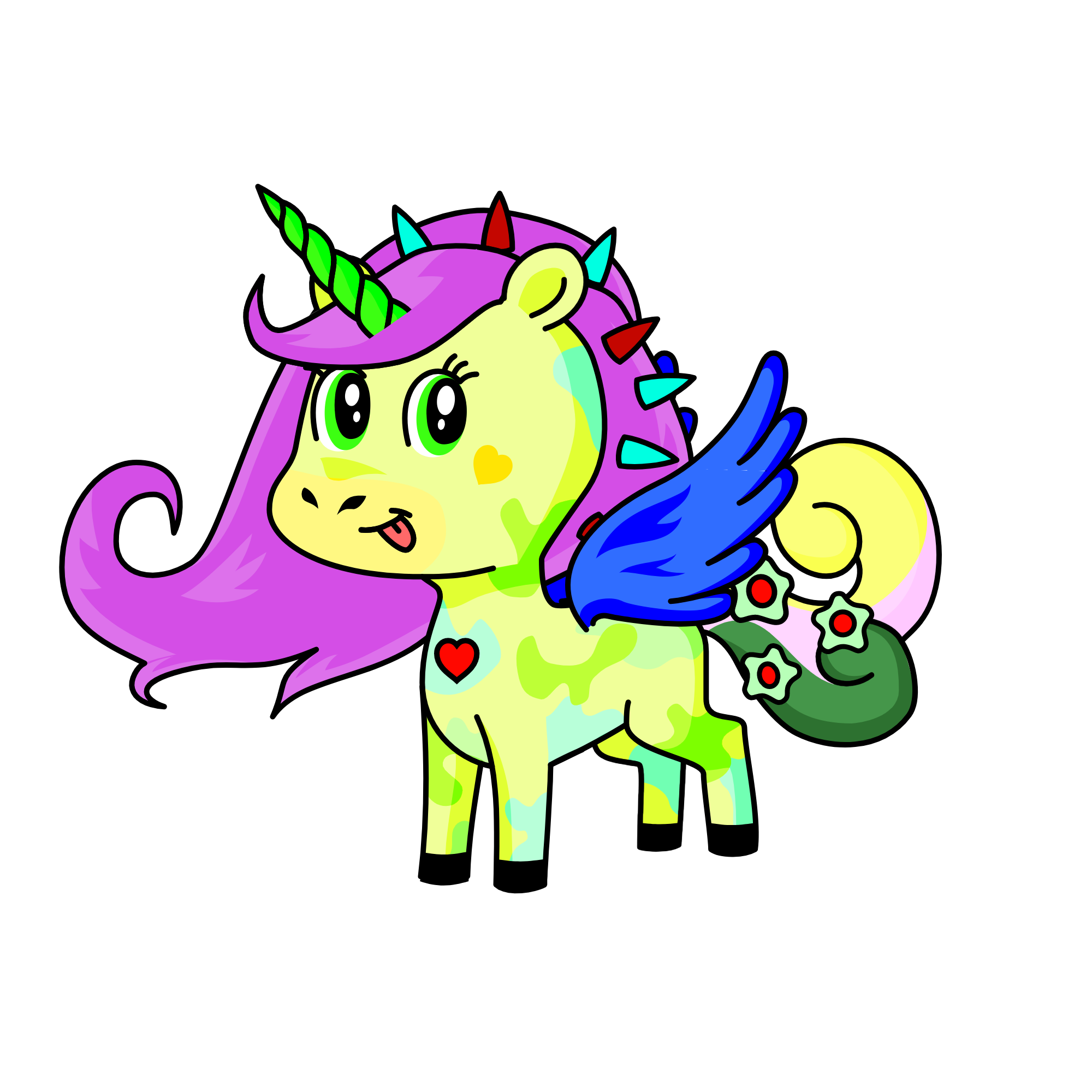 шишка, the unicorn