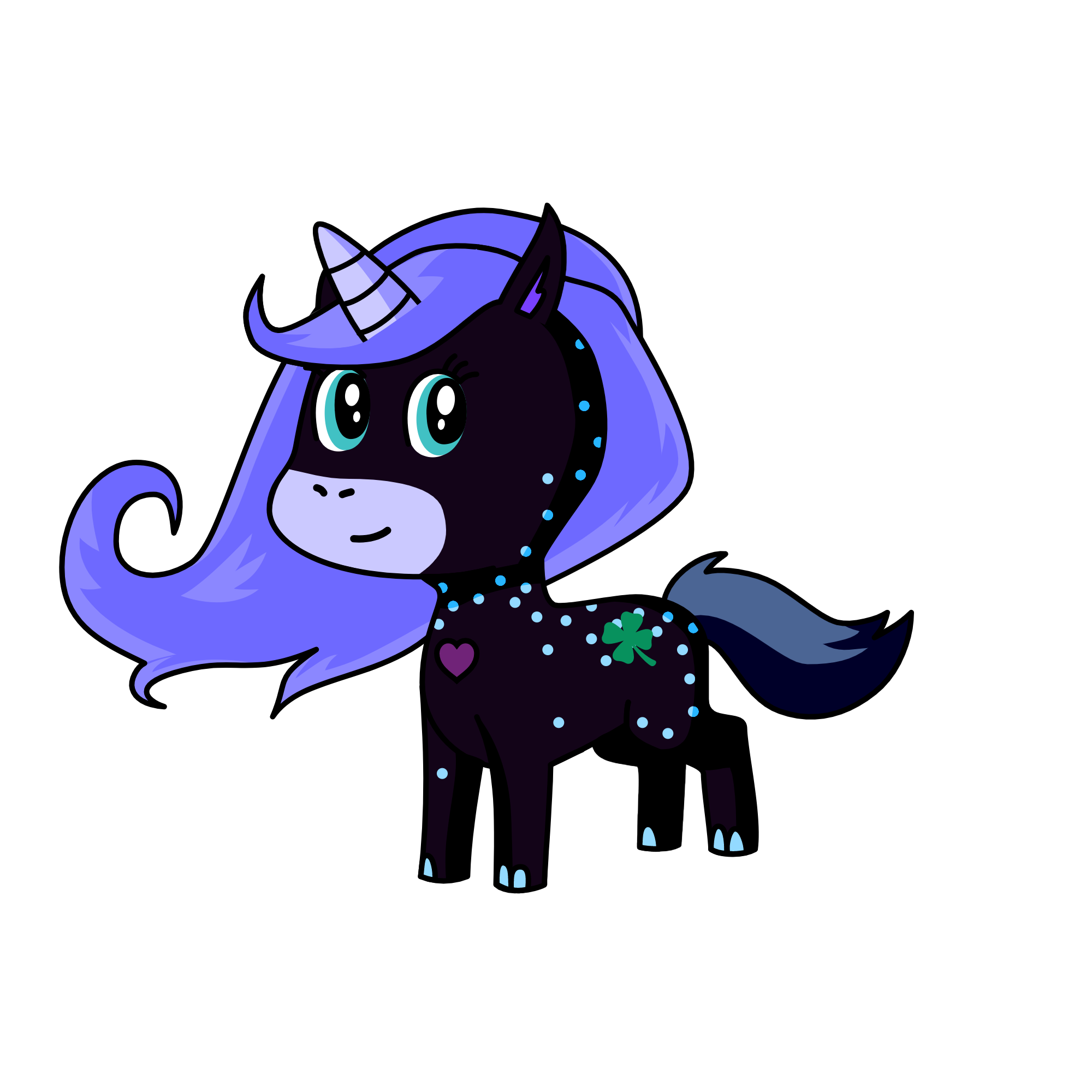 Qwerty, the unicorn