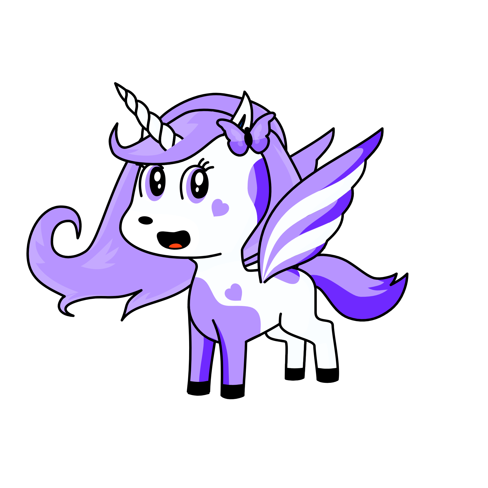 Singer Lila, the unicorn