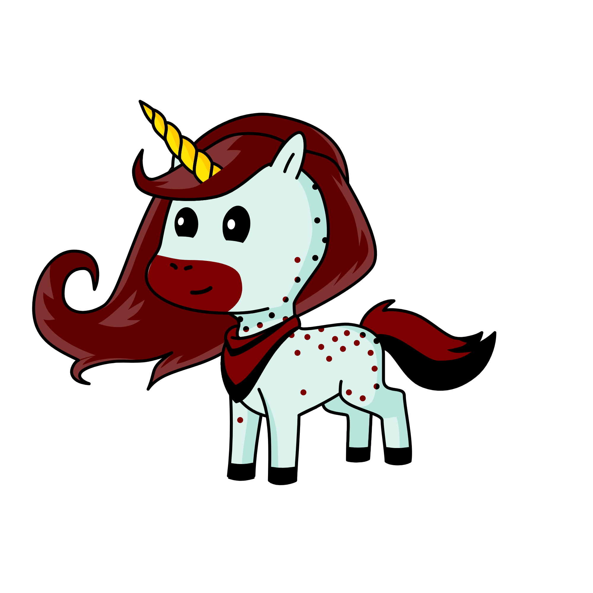 Milk and Cookies, the unicorn