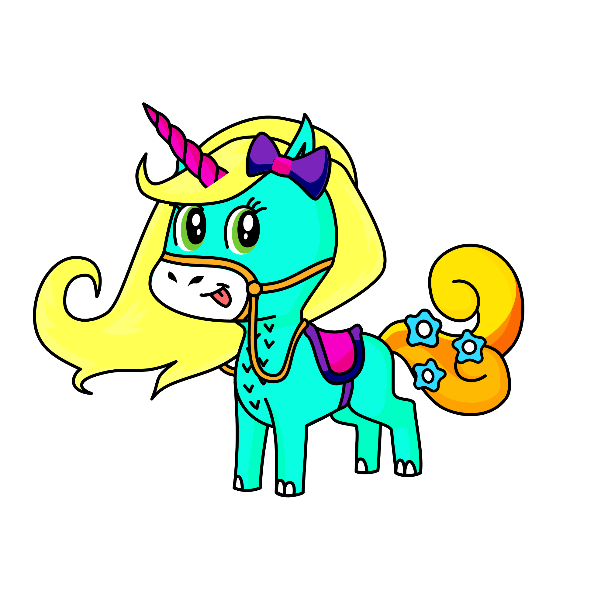 Marcelita, the unicorn