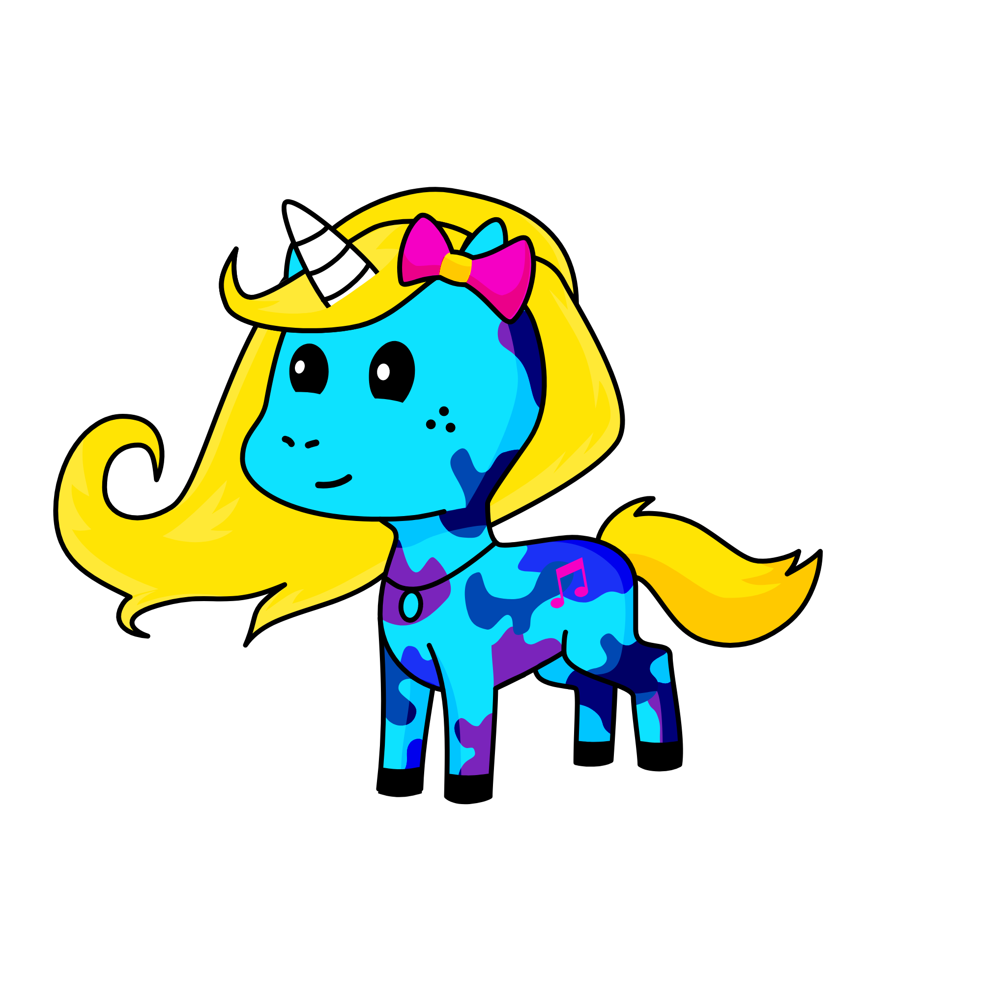 Sasha, the unicorn