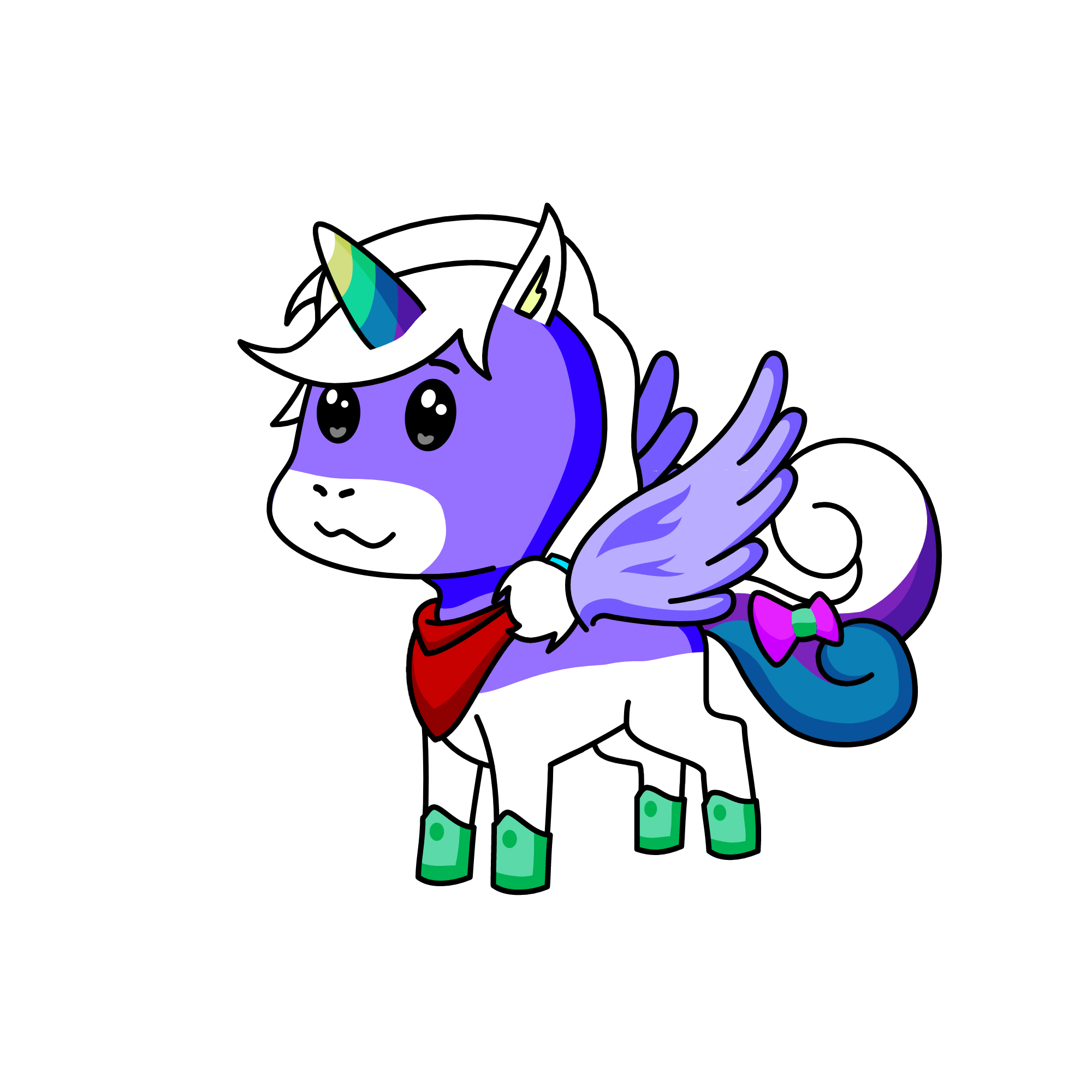 Moon Nyoomicorn, the unicorn