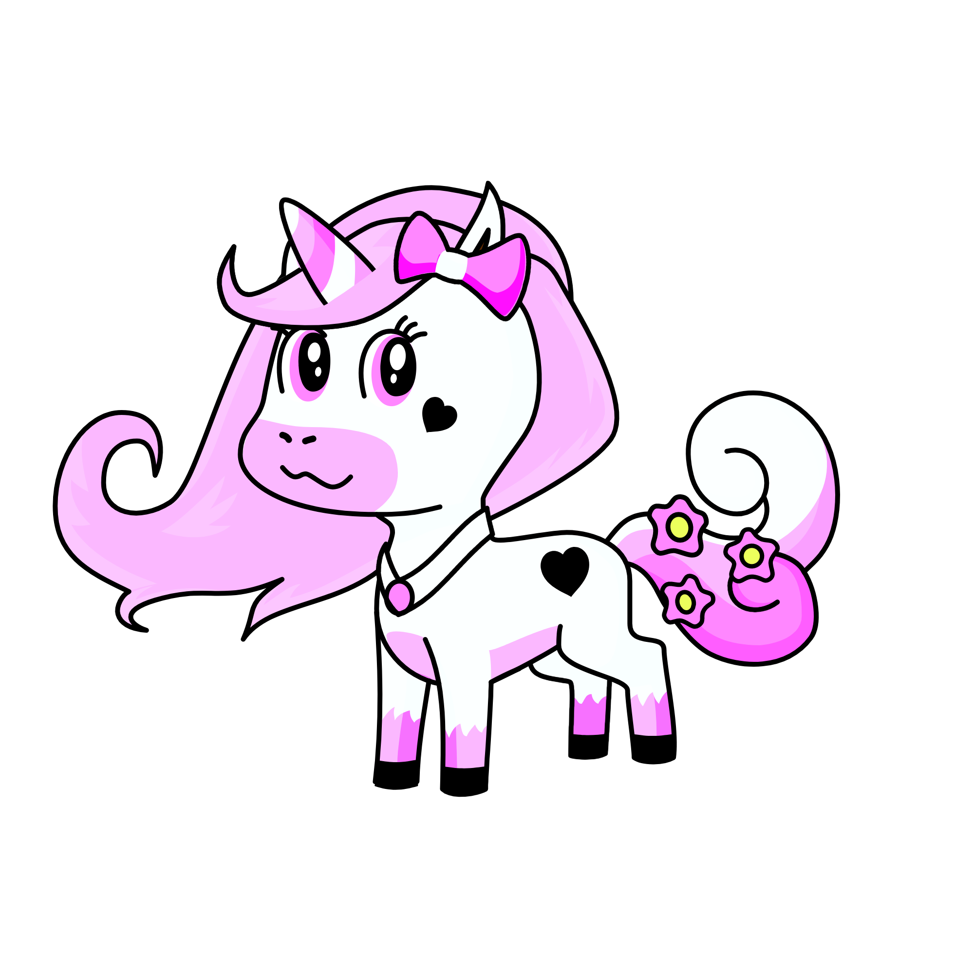 pinky, the unicorn