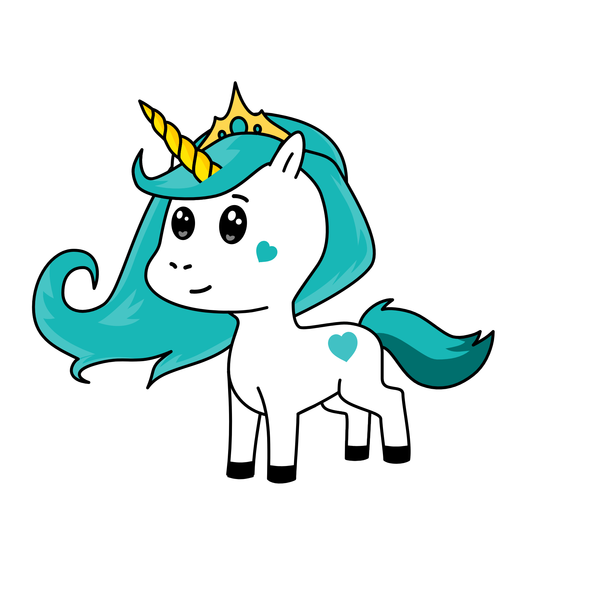 Aalyiah, the unicorn