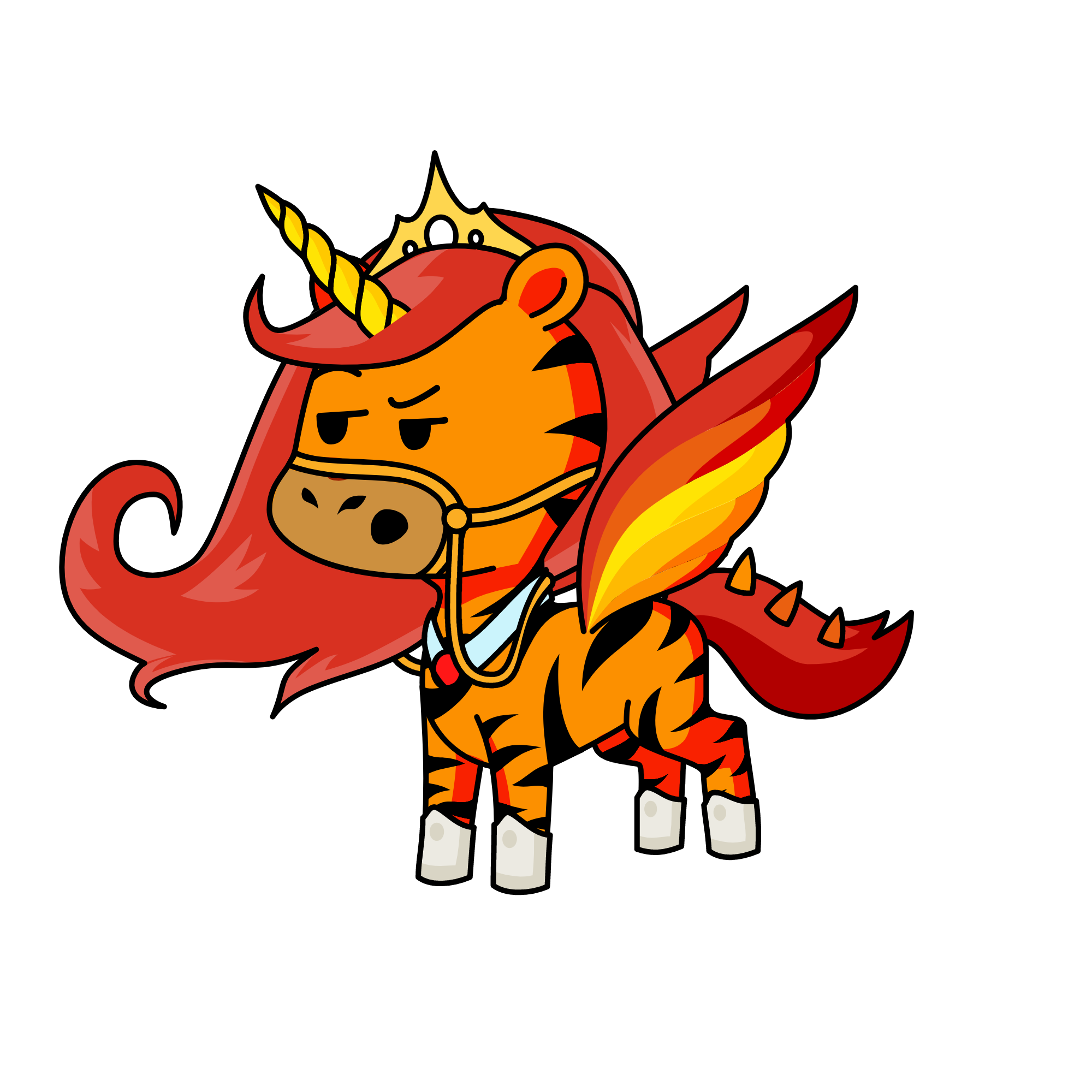 tigress, the unicorn