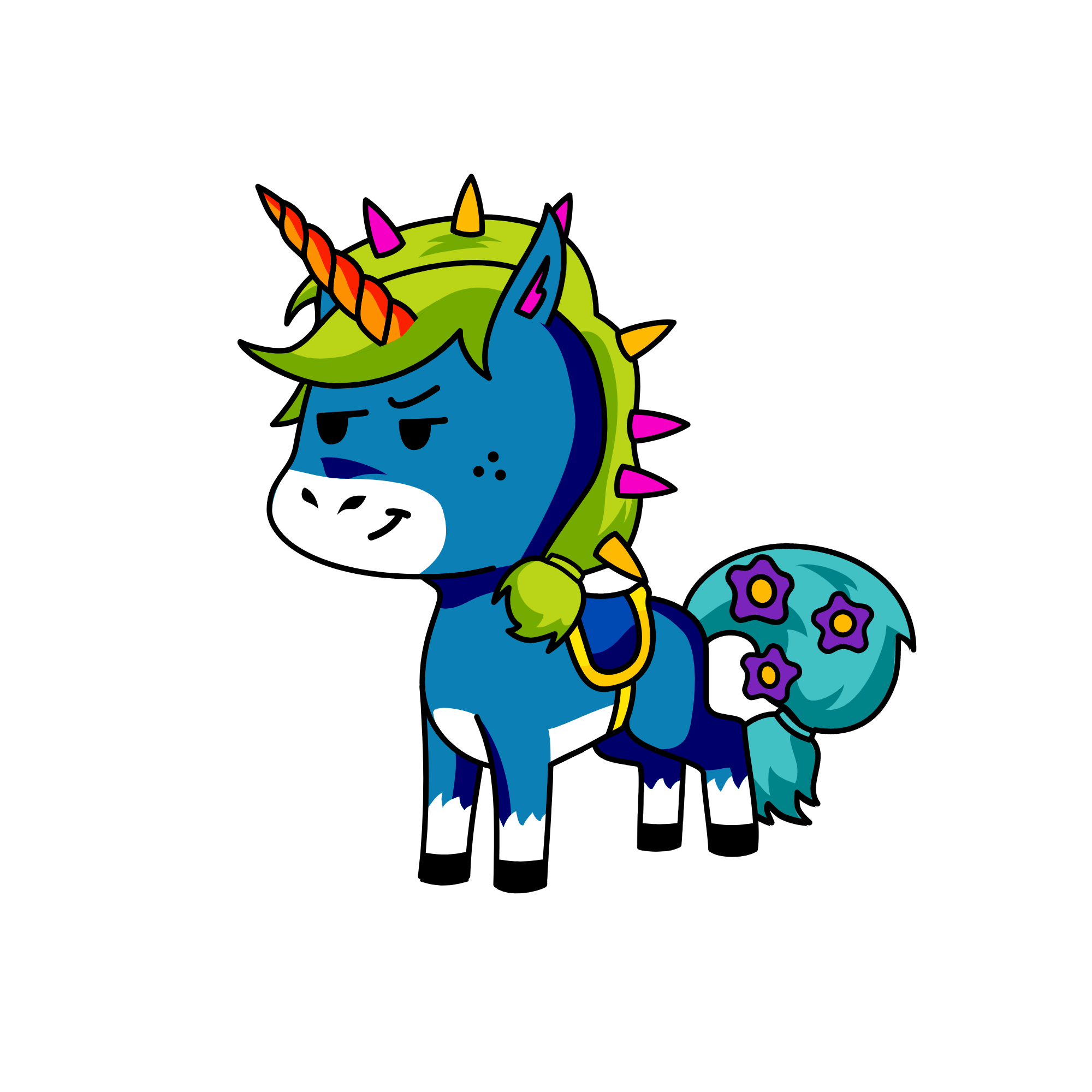HAPPY INTERNATIONAL UNICORN DAY!!! (punker), the unicorn