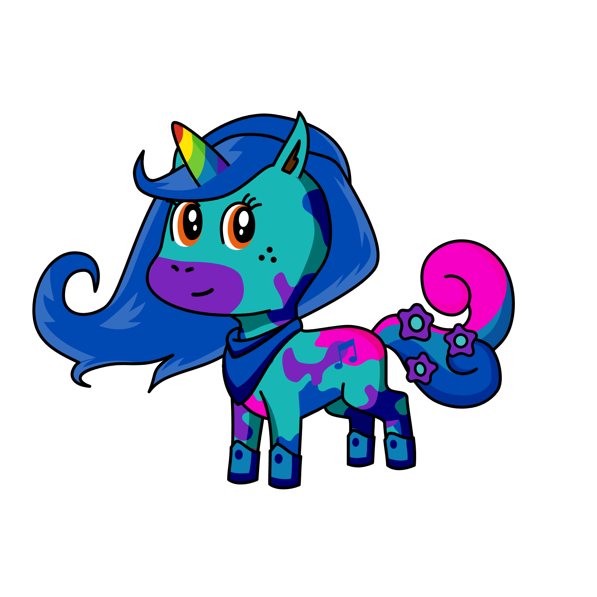Mooney, the unicorn