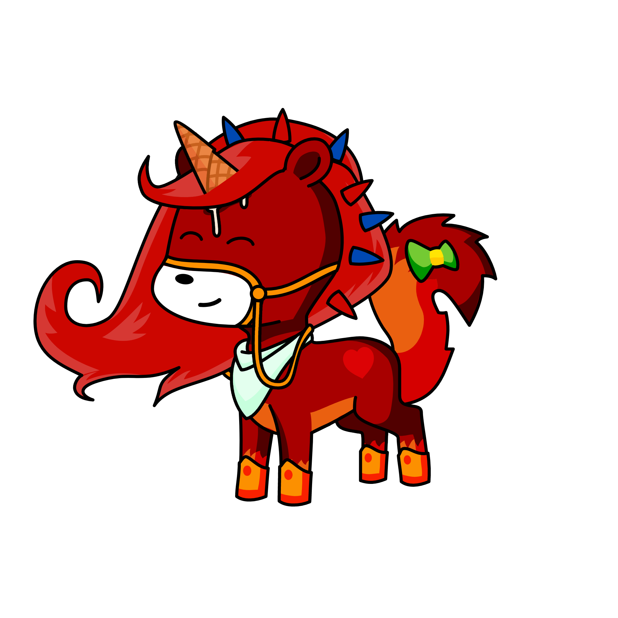 Tiger, the unicorn