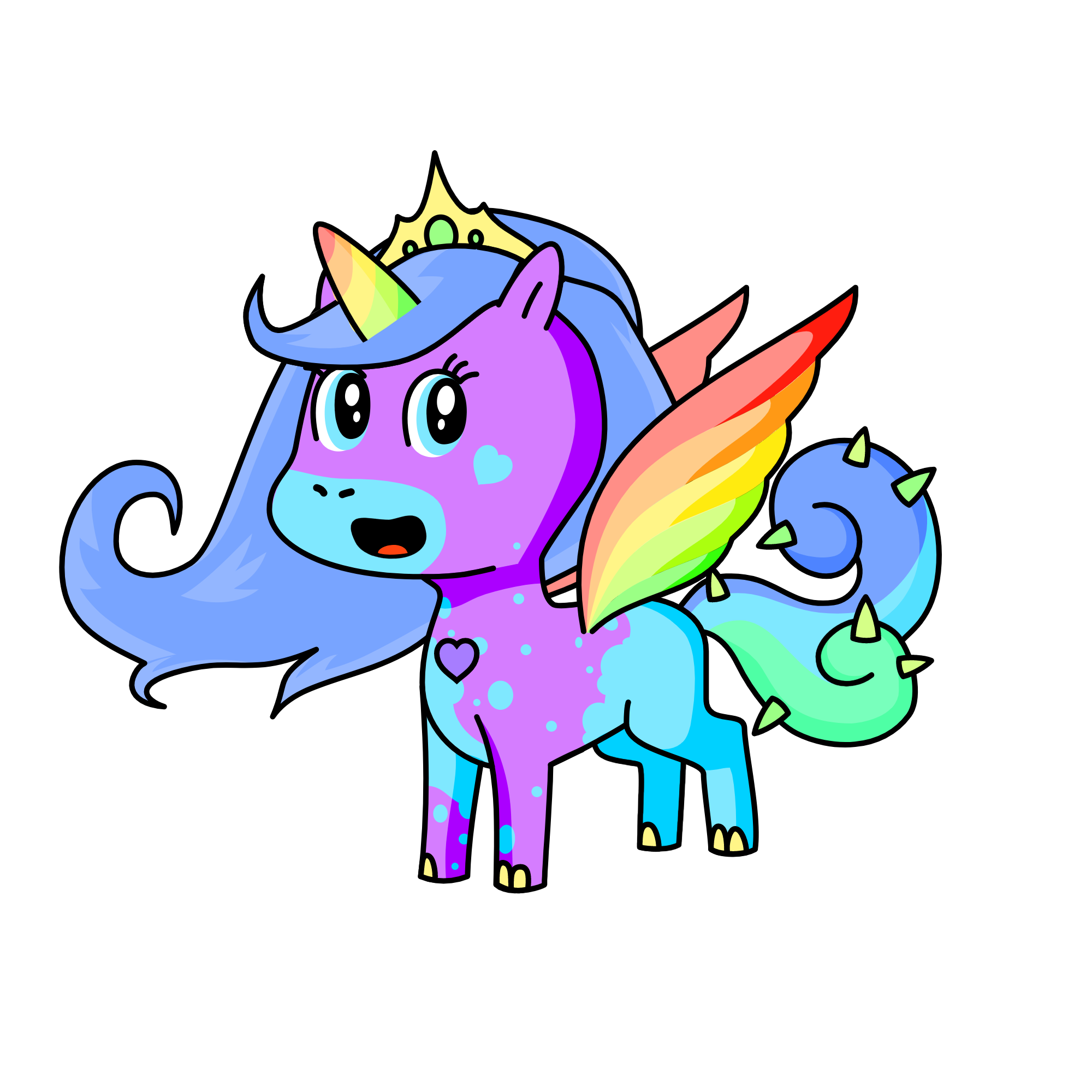 Fly Away with me, the unicorn