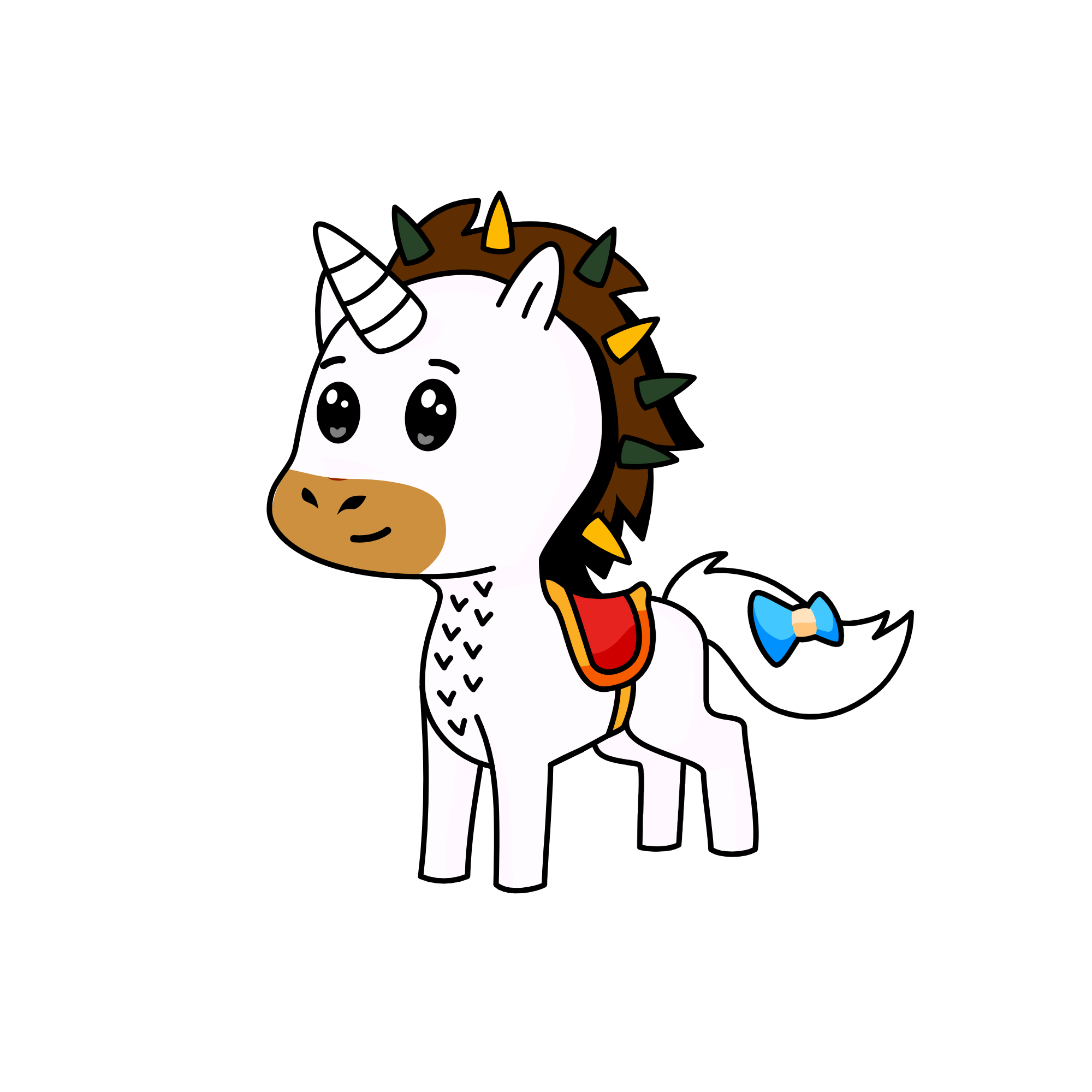 winter, the unicorn