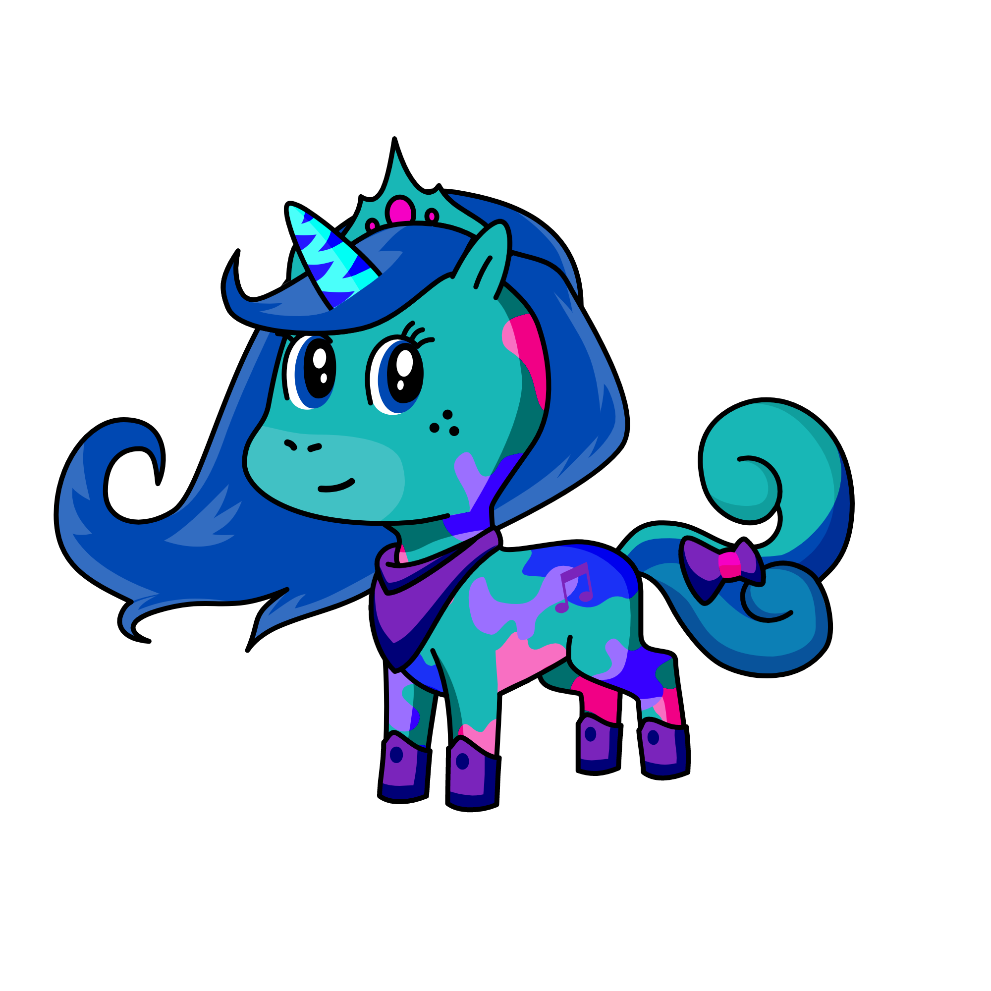 Icey, the unicorn