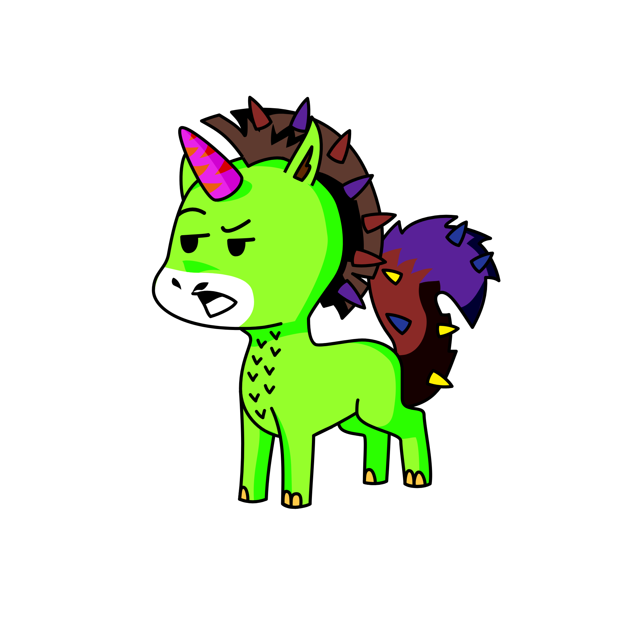 Crustacio, the unicorn