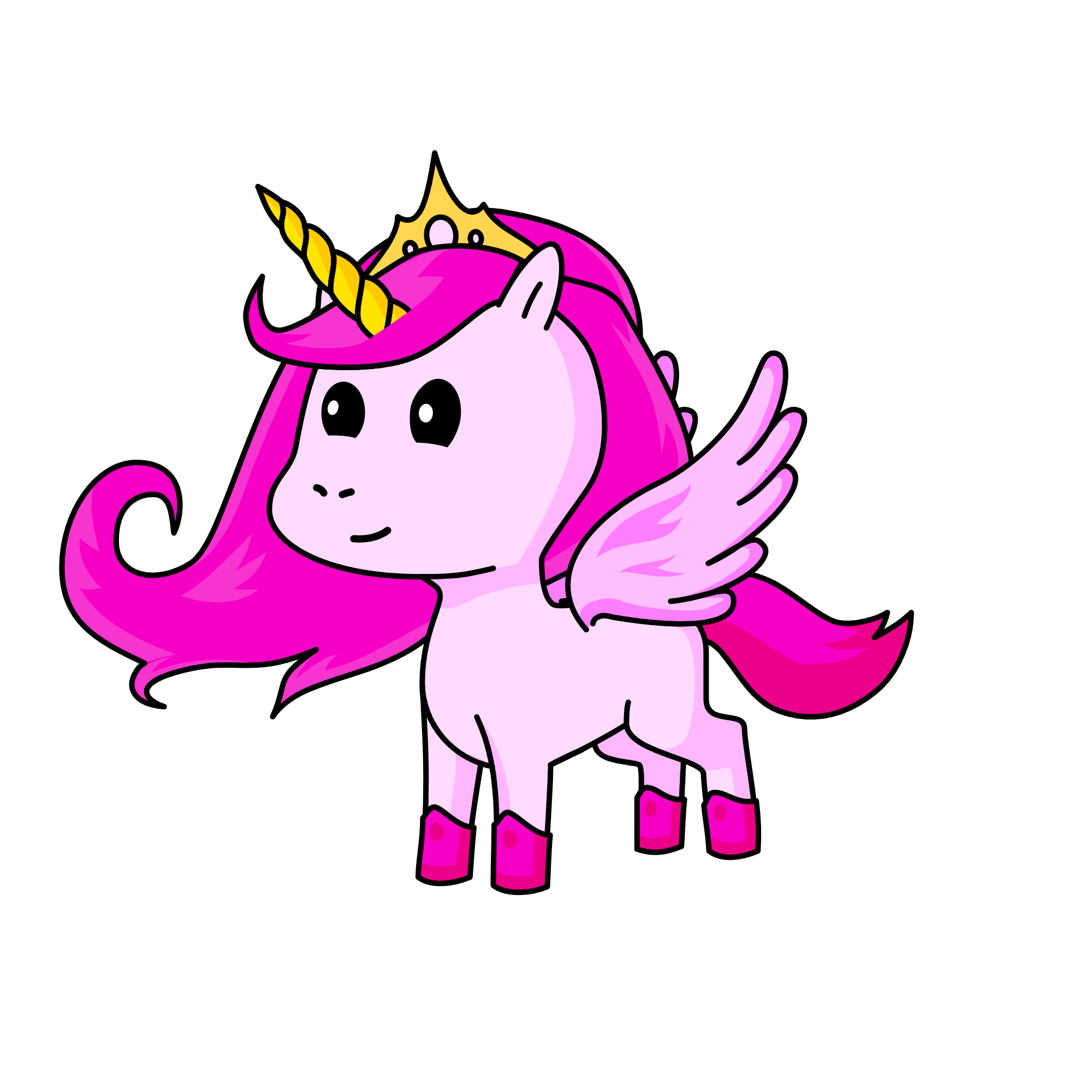 princess pinky, the unicorn