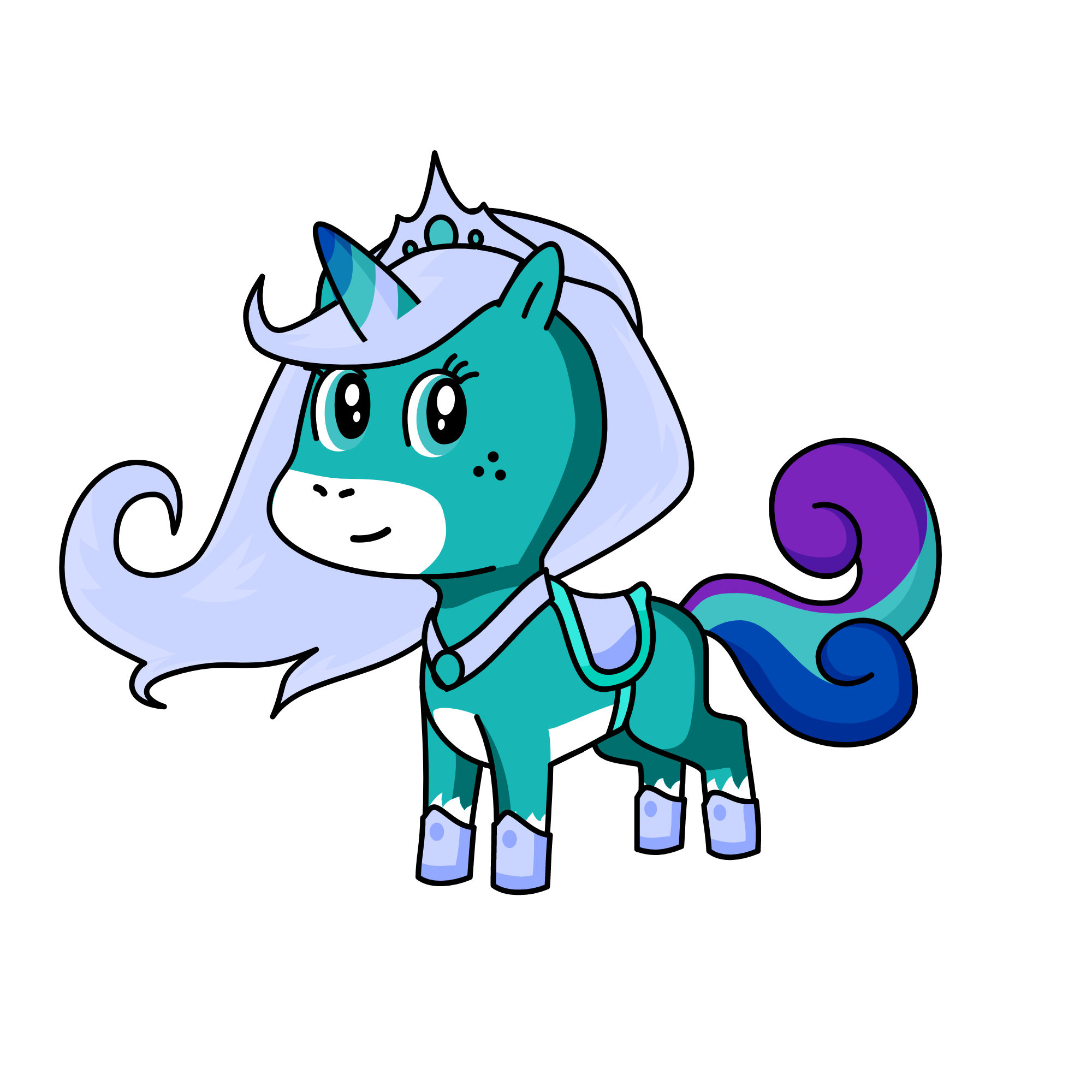 The real Icey, the unicorn