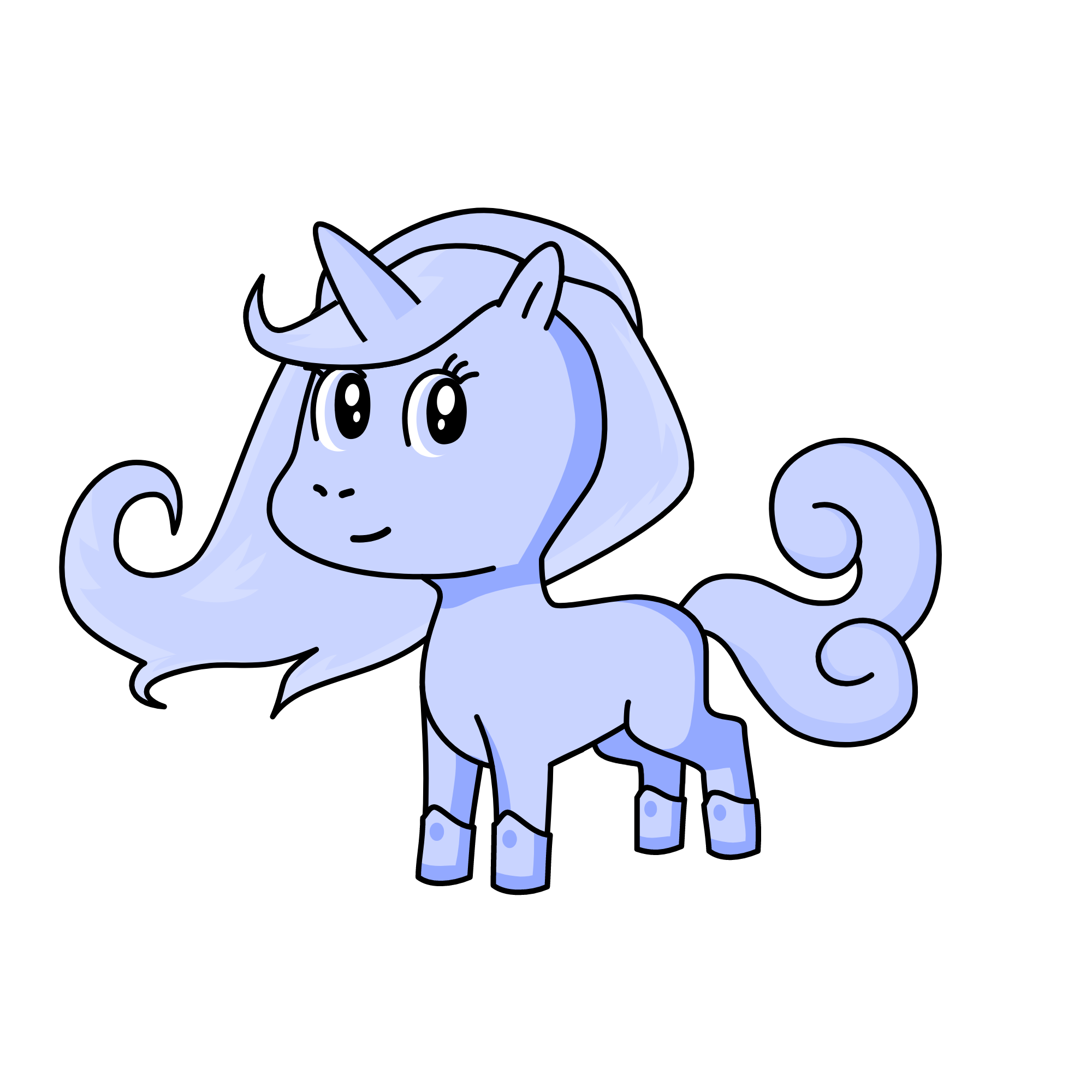 Ice, the unicorn
