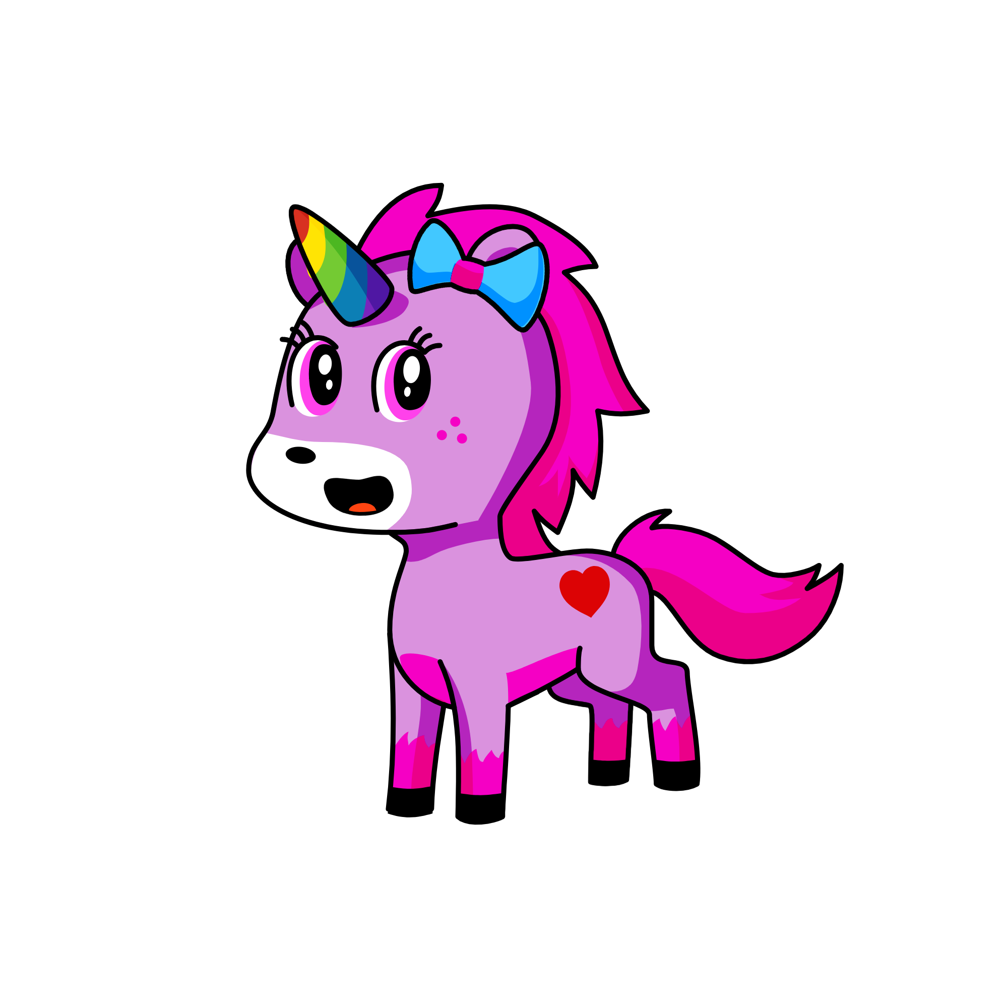 Bidhi, the unicorn
