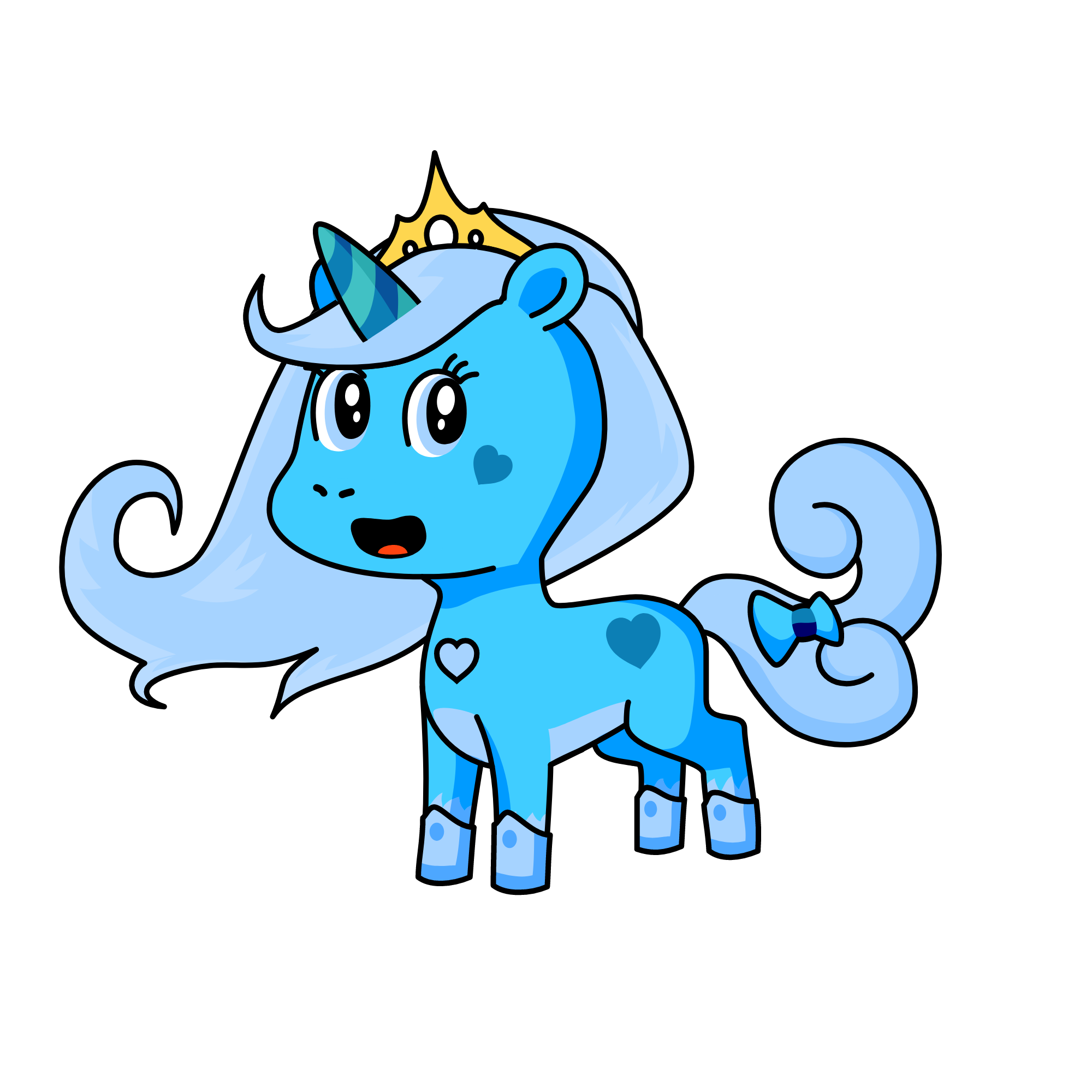 Elsa (Frozen), the unicorn