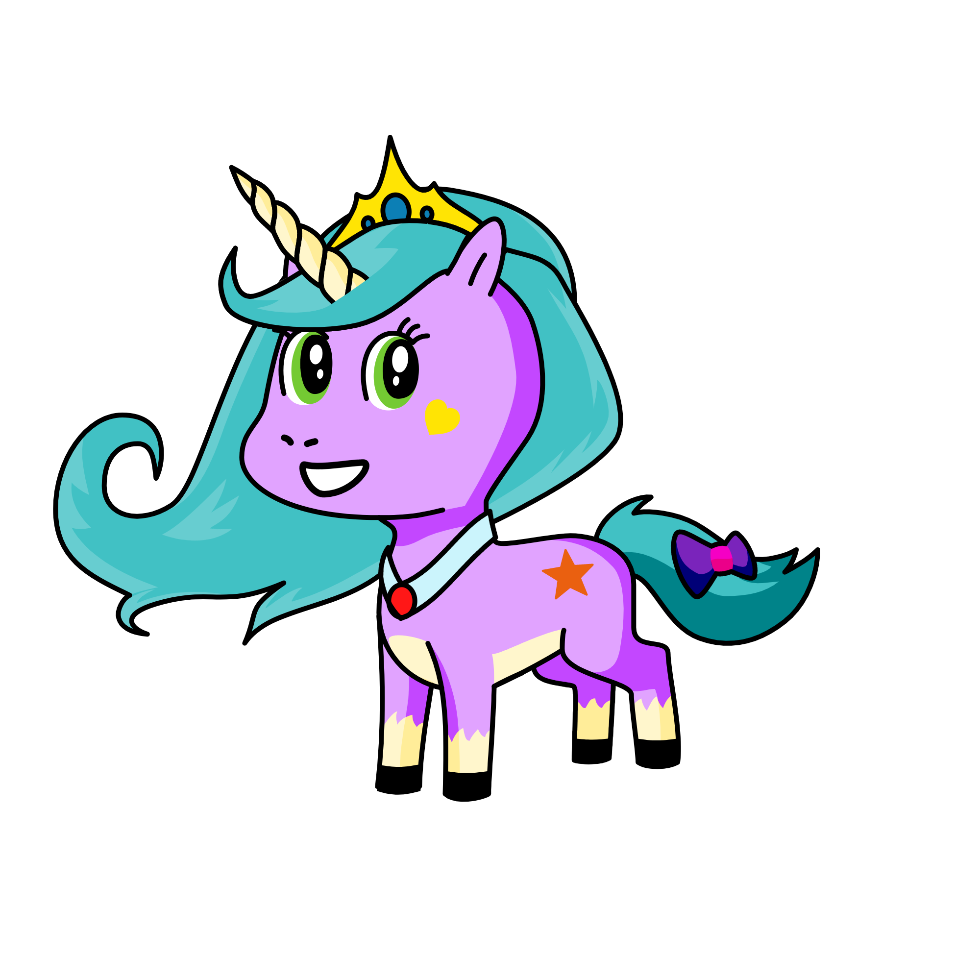 Aleah, the unicorn