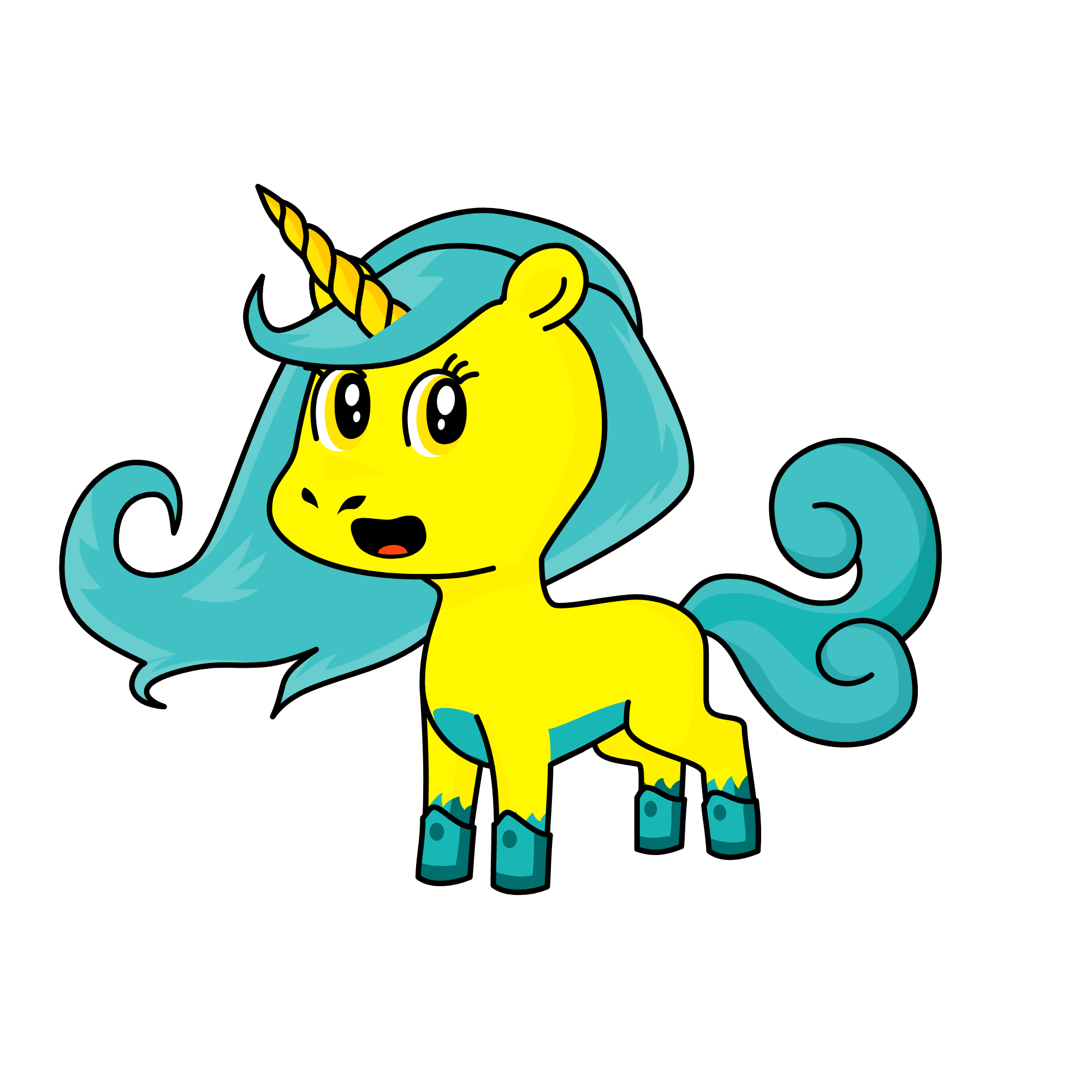 Joy, the unicorn