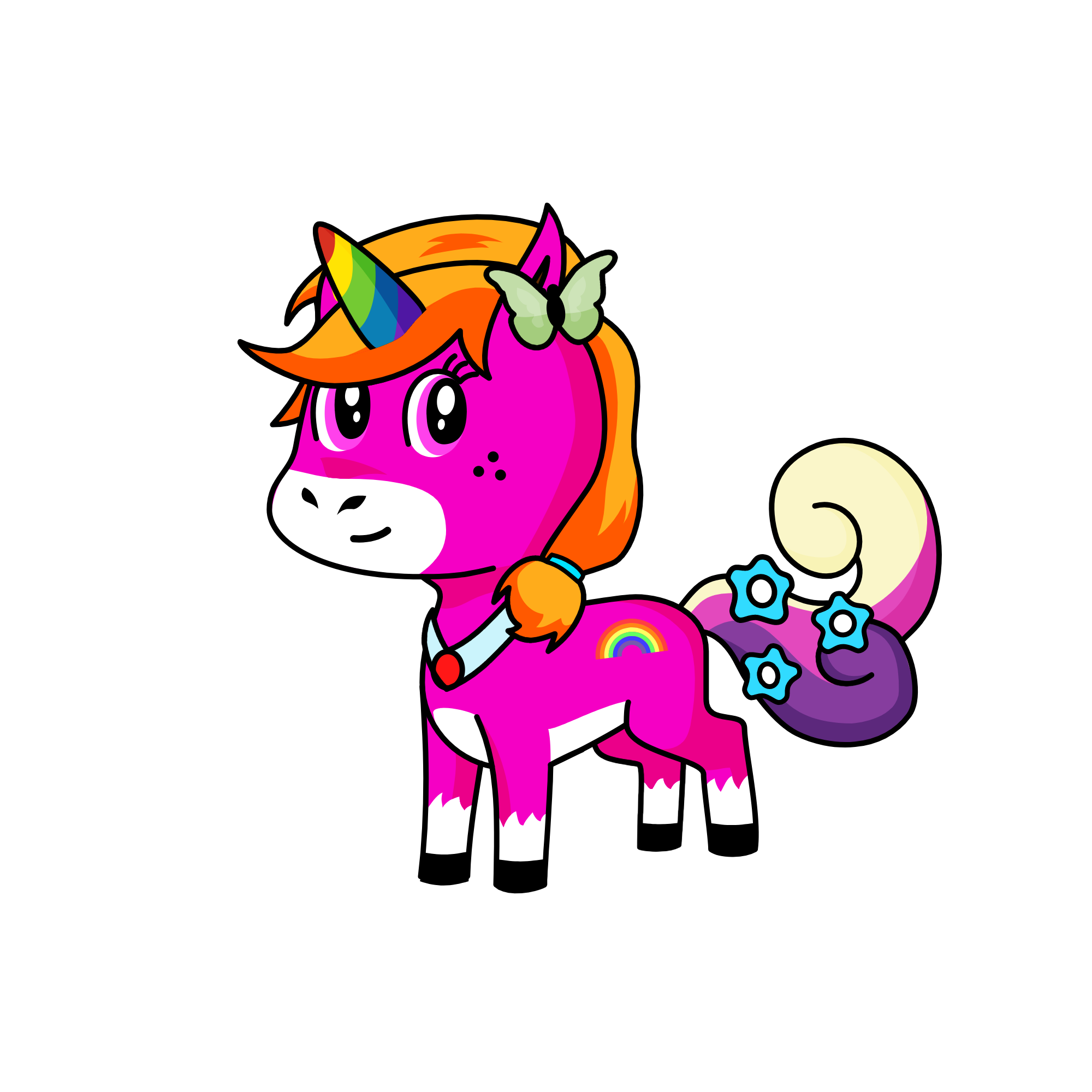 KITY, the unicorn
