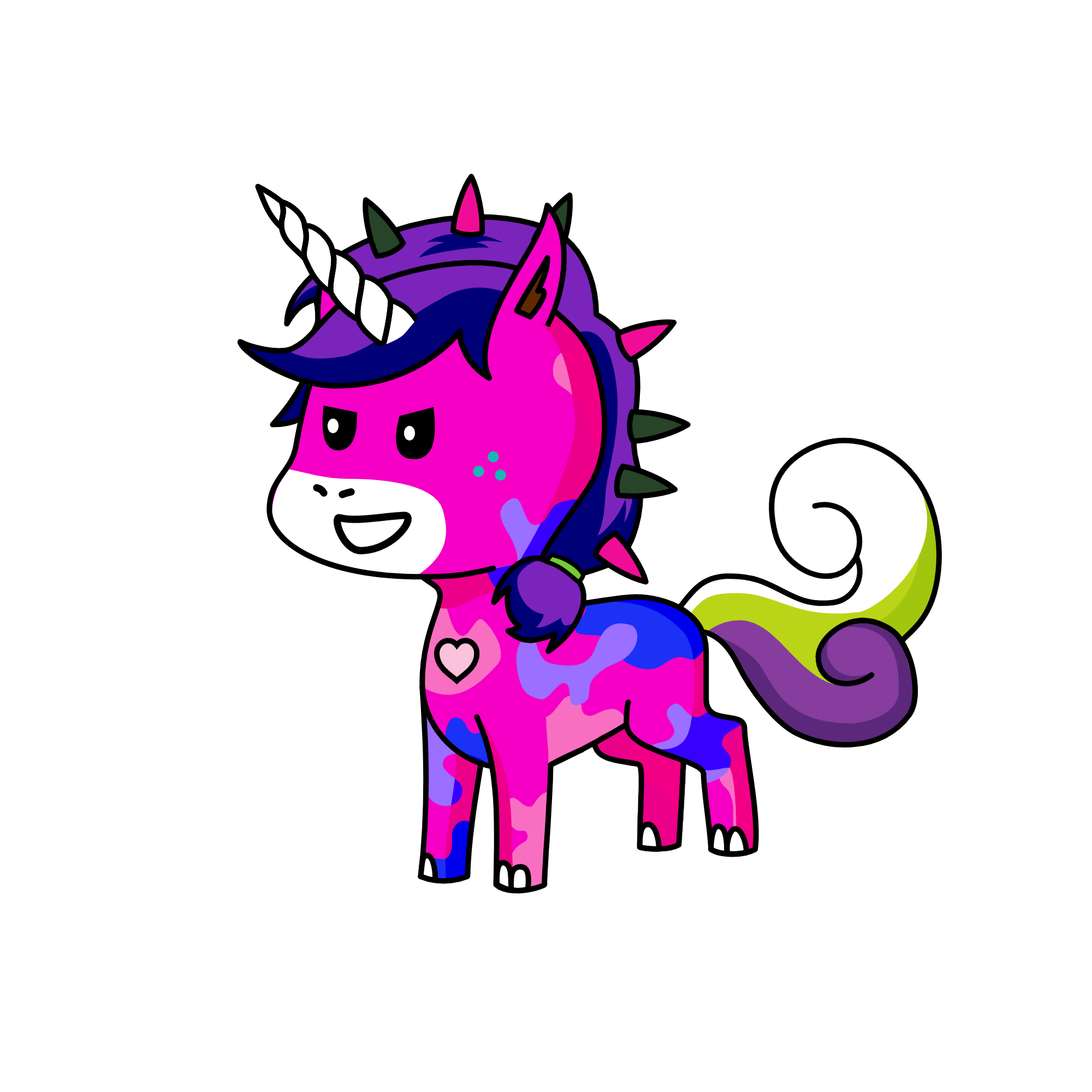 evil night, the unicorn
