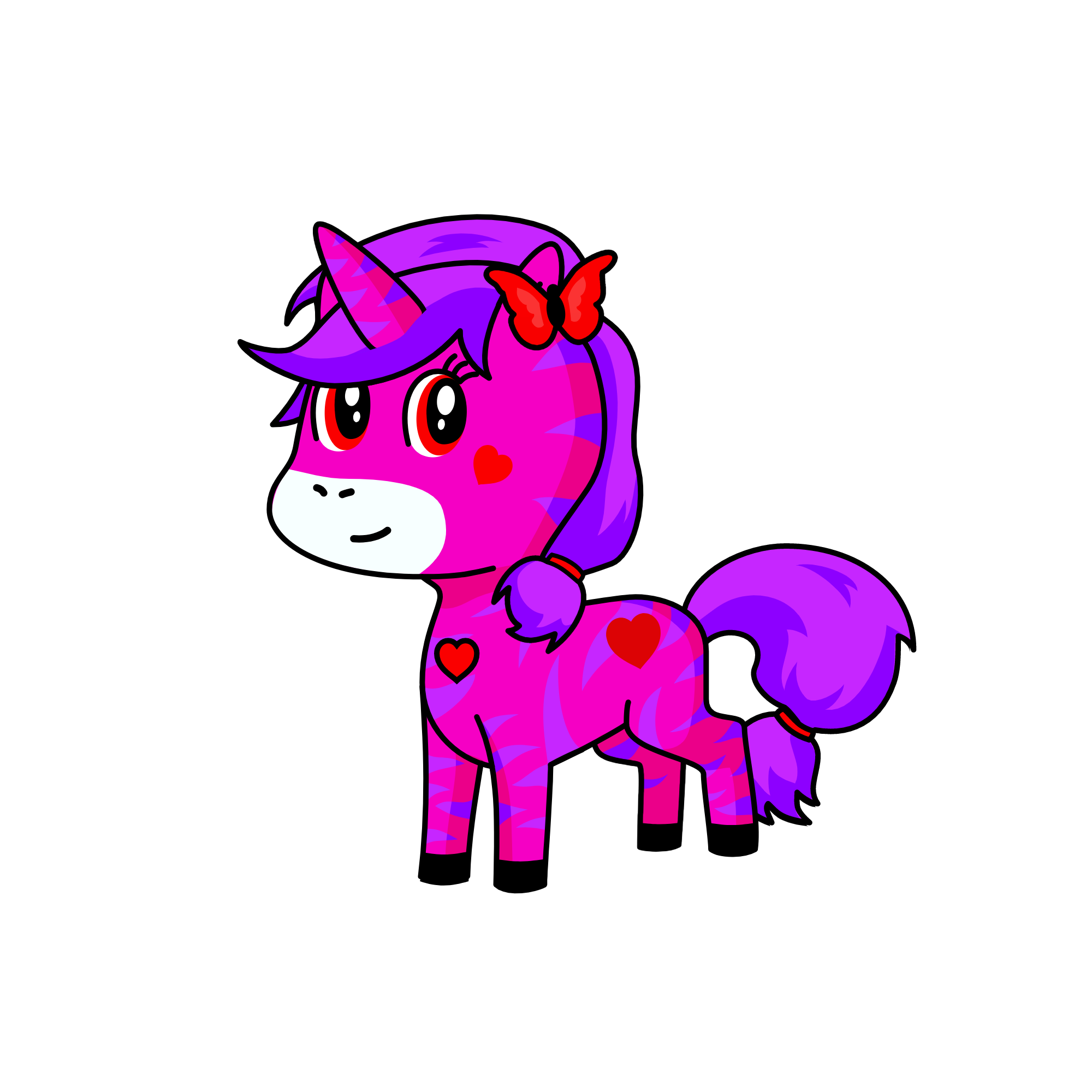 Magesta, the unicorn