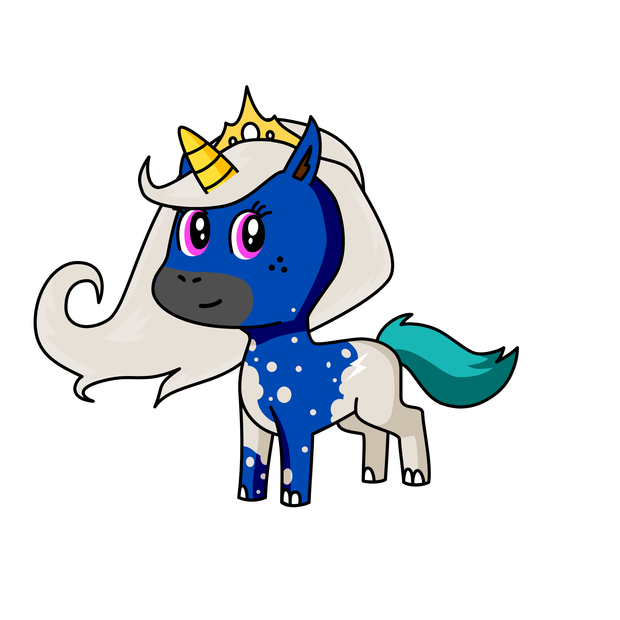 Jewel, the unicorn